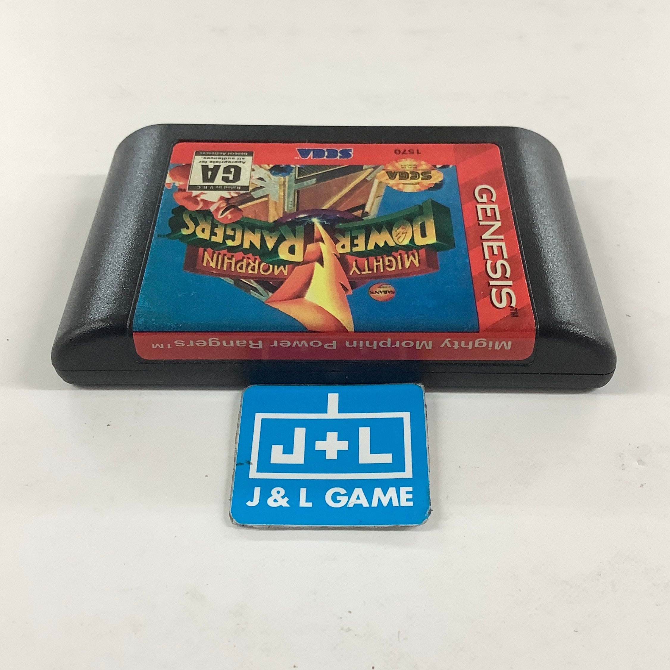 Mighty Morphin Power Rangers - (SG) SEGA Genesis [Pre-Owned] Video Games Sega