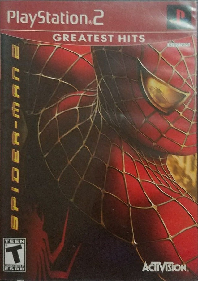 Spider-Man 2 (Greatest Hits) - (PS2) PlayStation 2 [Pre-Owned] Video Games Activision   