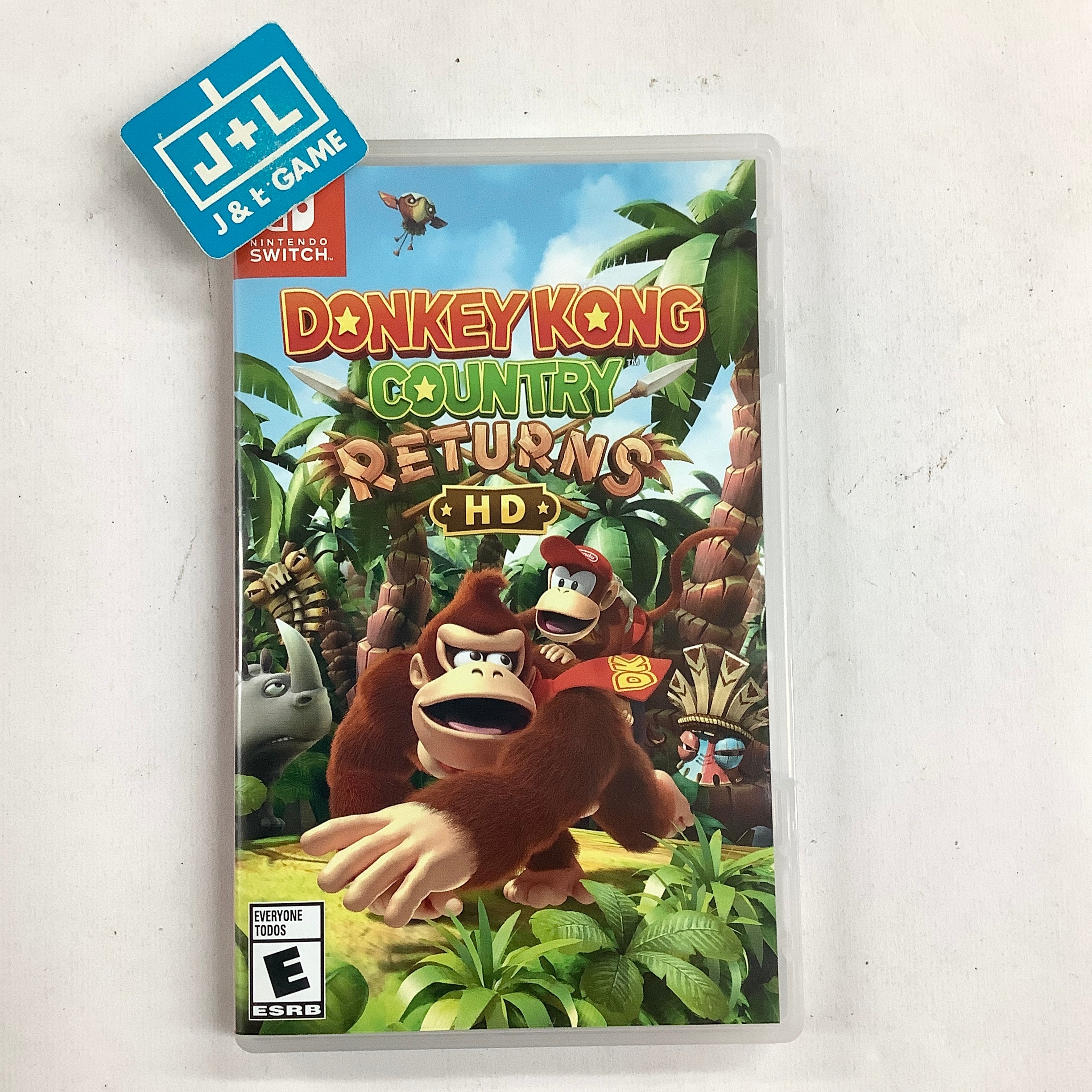 Donkey Kong Country Returns HD - (NSW) Nintendo Switch [Pre-Owned] Video Games Nintendo