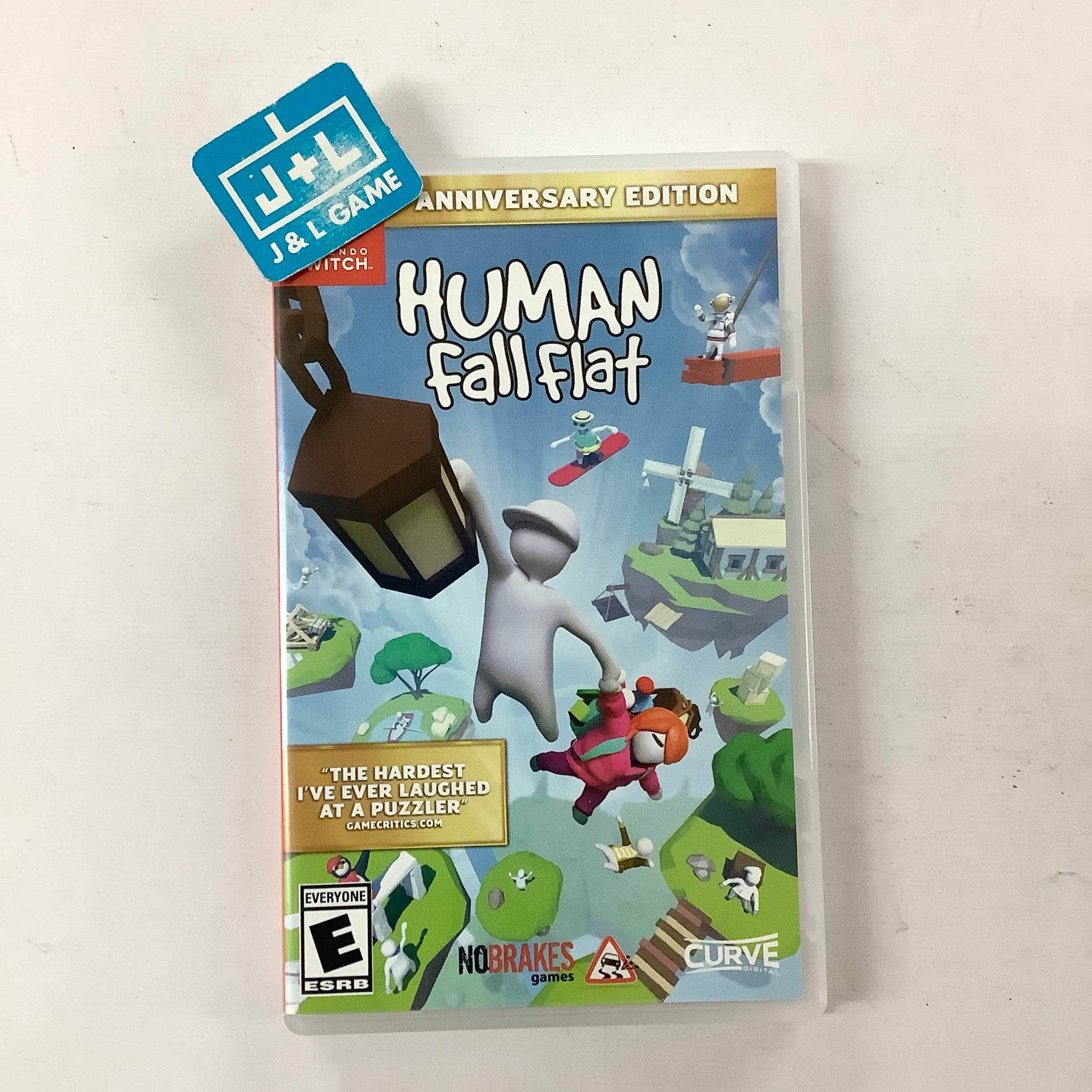 Human Fall Flat (Anniversary Edition) - (NSW) Nintendo Switch [UNBOXING] Video Games Curve Digital   