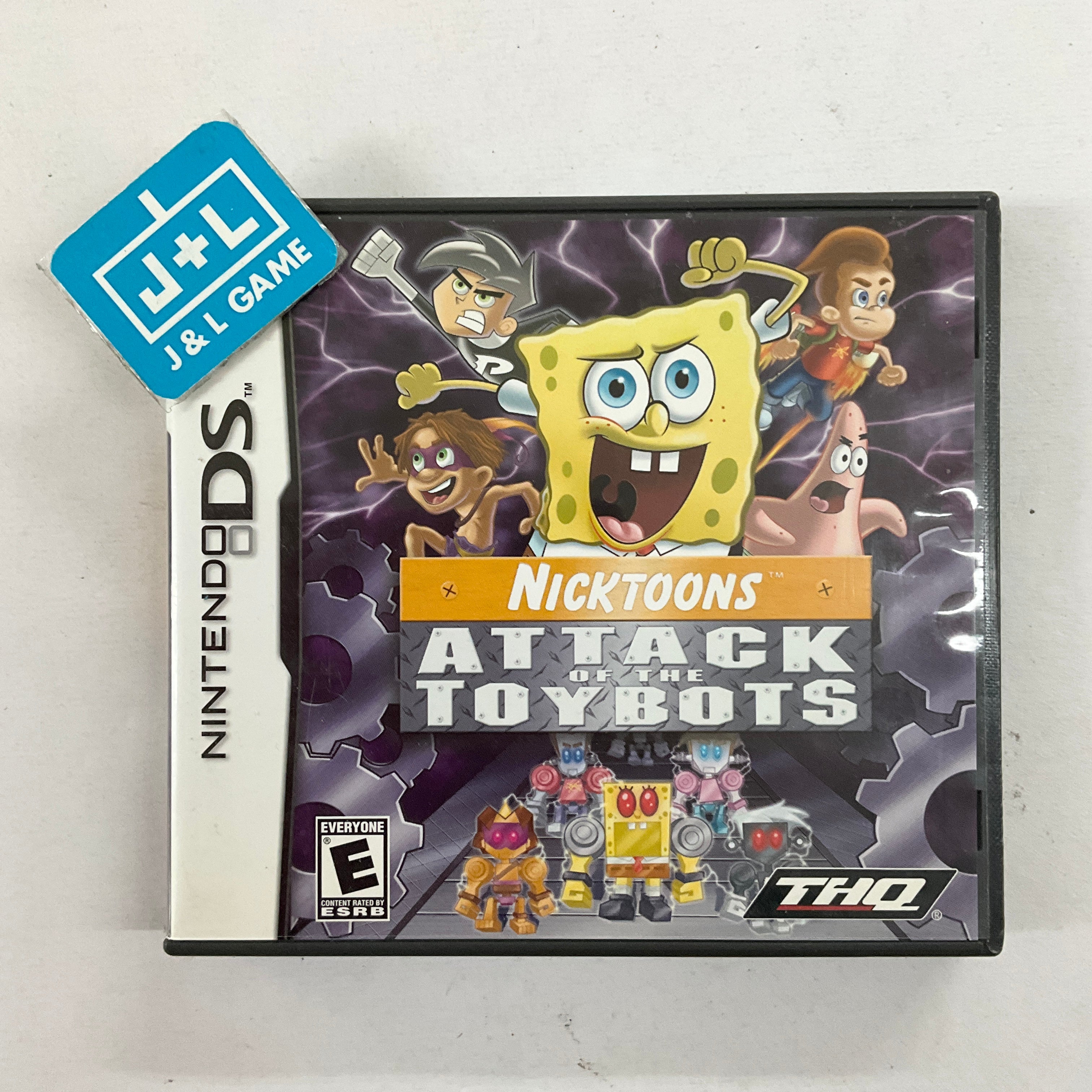 Nicktoons: Attack of the Toybots - (NDS) Nintendo DS [Pre-Owend] Video Games THQ   