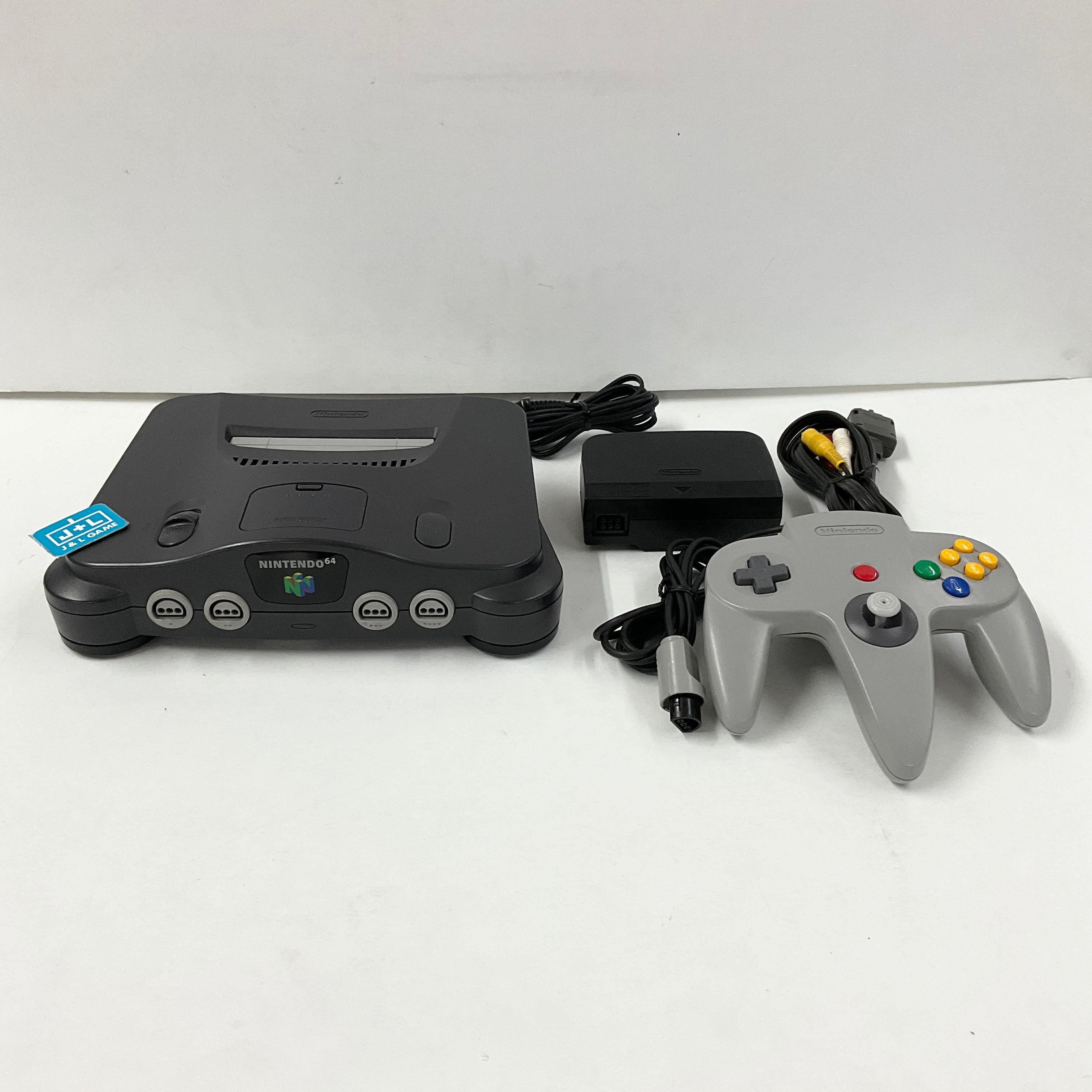 Nintendo 64 Hardware Console (Black) - (N64) Nintendo 64 [Pre-Owned] (Japanese Import) Consoles Nintendo