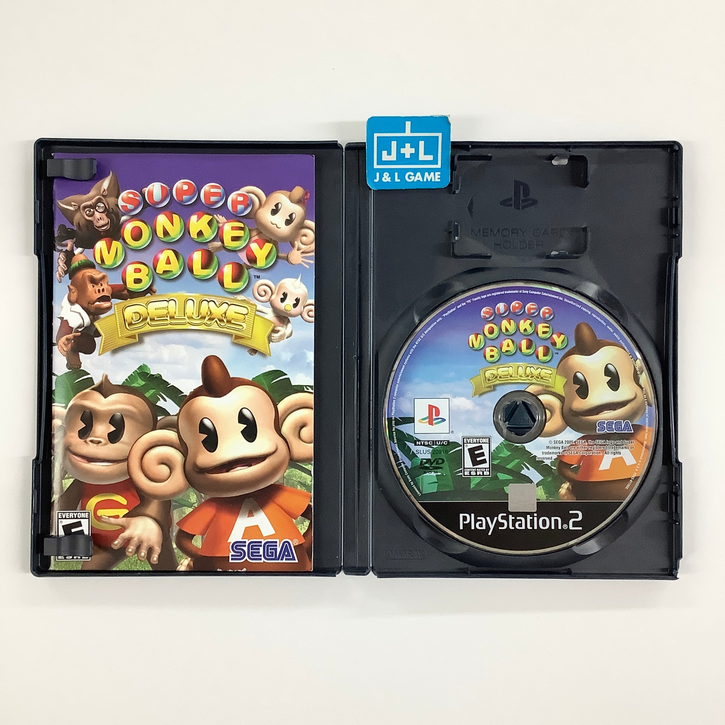Super Monkey Ball Deluxe - (PS2) PlayStation 2 [Pre-Owned] Video Games Sega