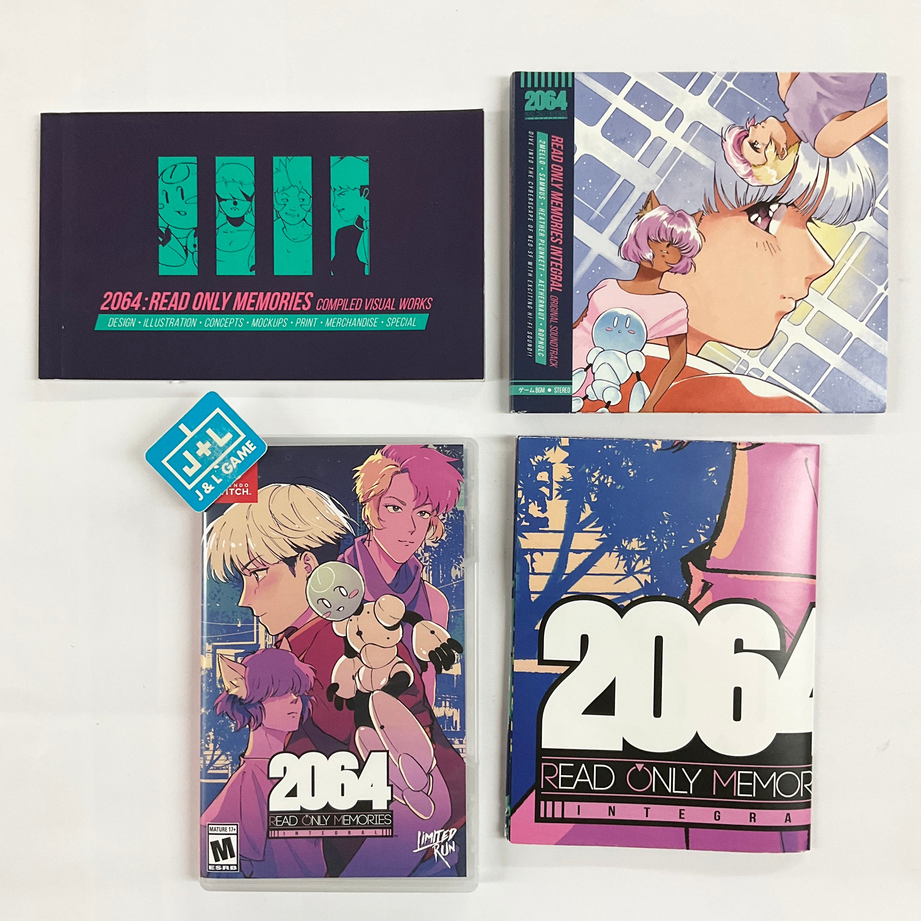 2064: Read Only Memories INTEGRAL (Collector's Edition) Limited Run #054 - (NSW) Nintendo Switch [Pre-Owned] Video Games Limited Run Games   