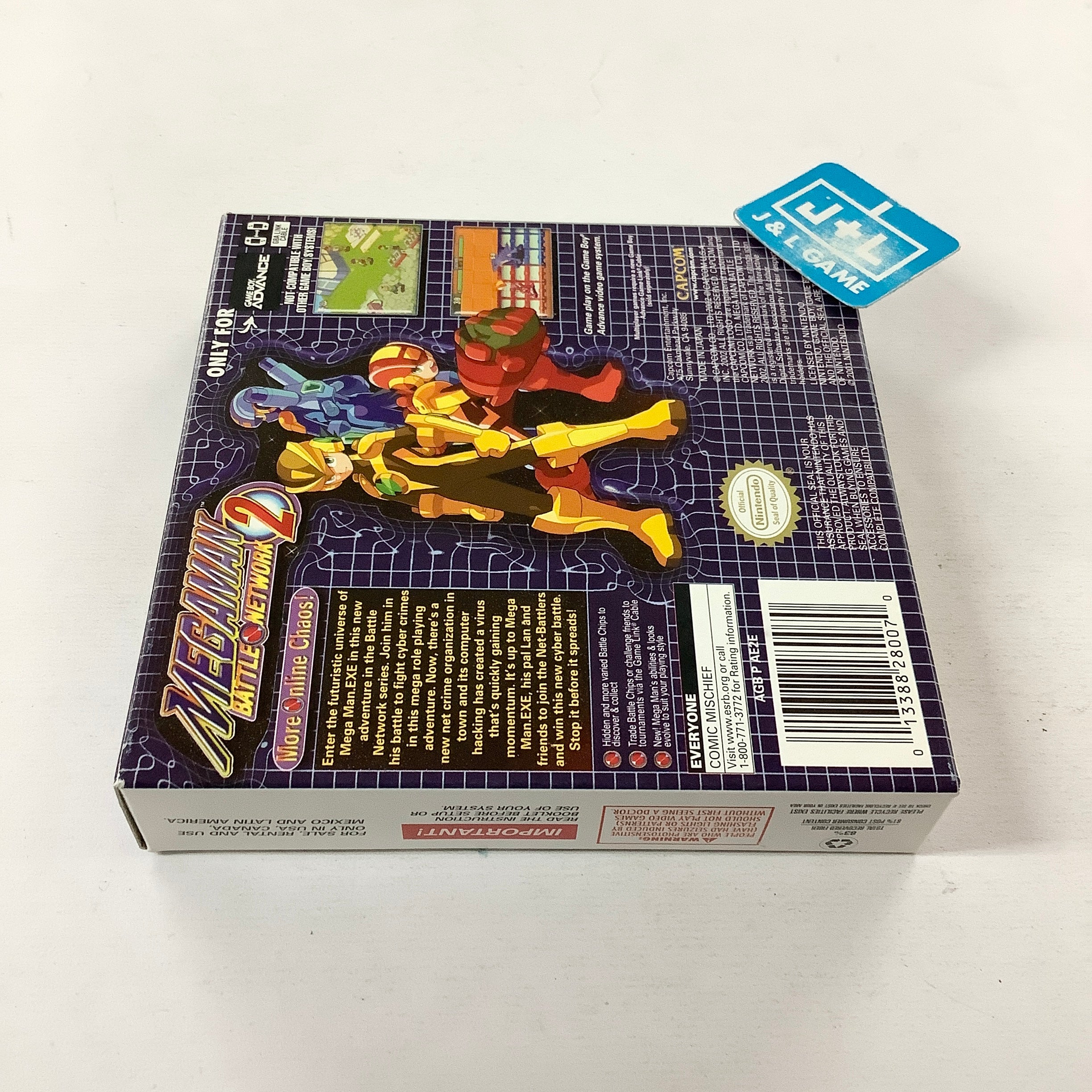 Mega Man Battle Network 2 - (GBA) Game Boy Advance [Pre-Owned] Video Games Capcom   