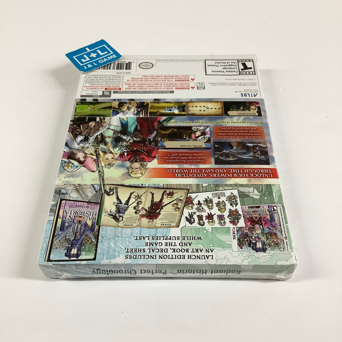 Radiant Historia: Perfect Chronology (Launch Edition) - Nintendo 3DS Video Games Atlus