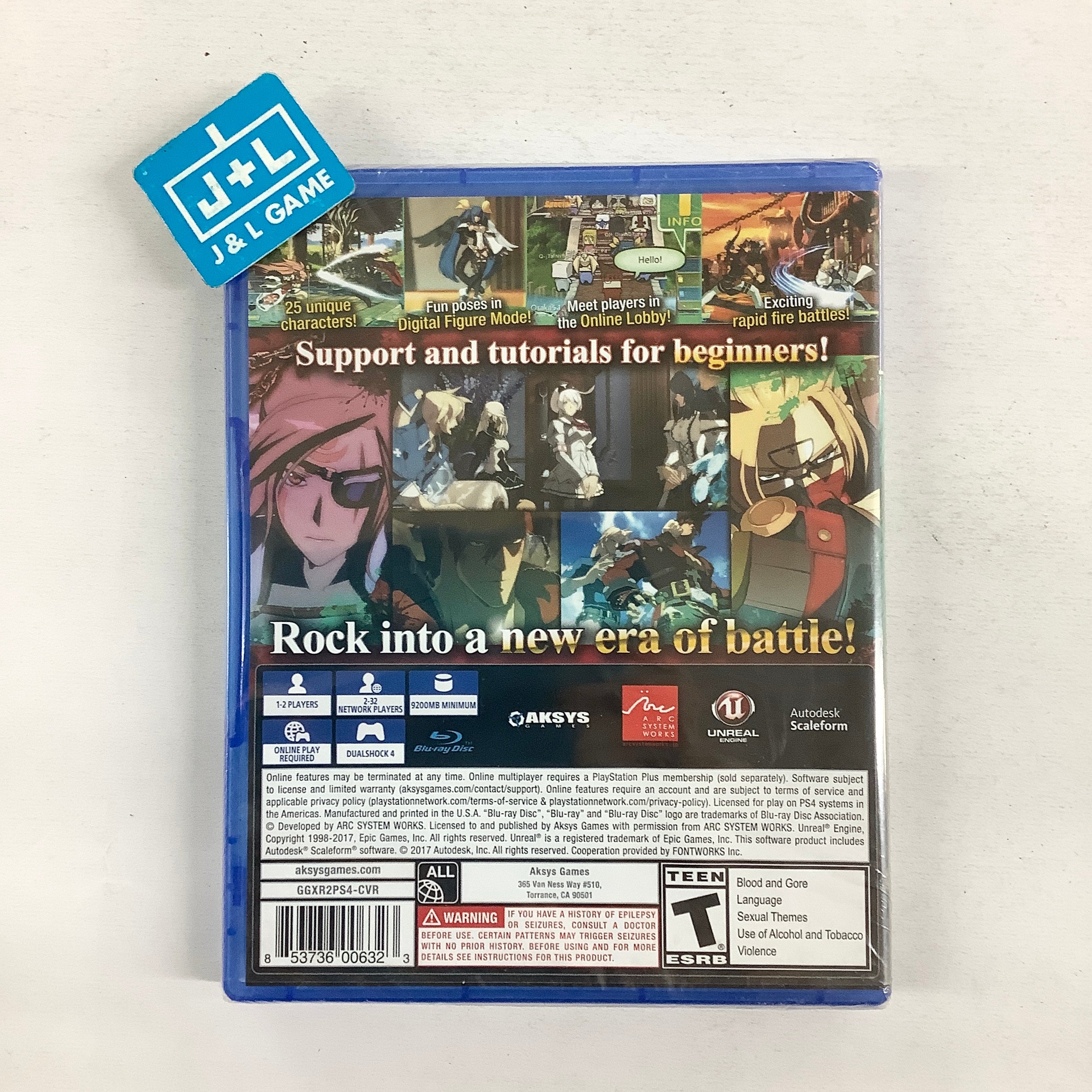 Guilty Gear Xrd REV 2 - (PS4) PlayStation 4 Video Games Aksys Games
