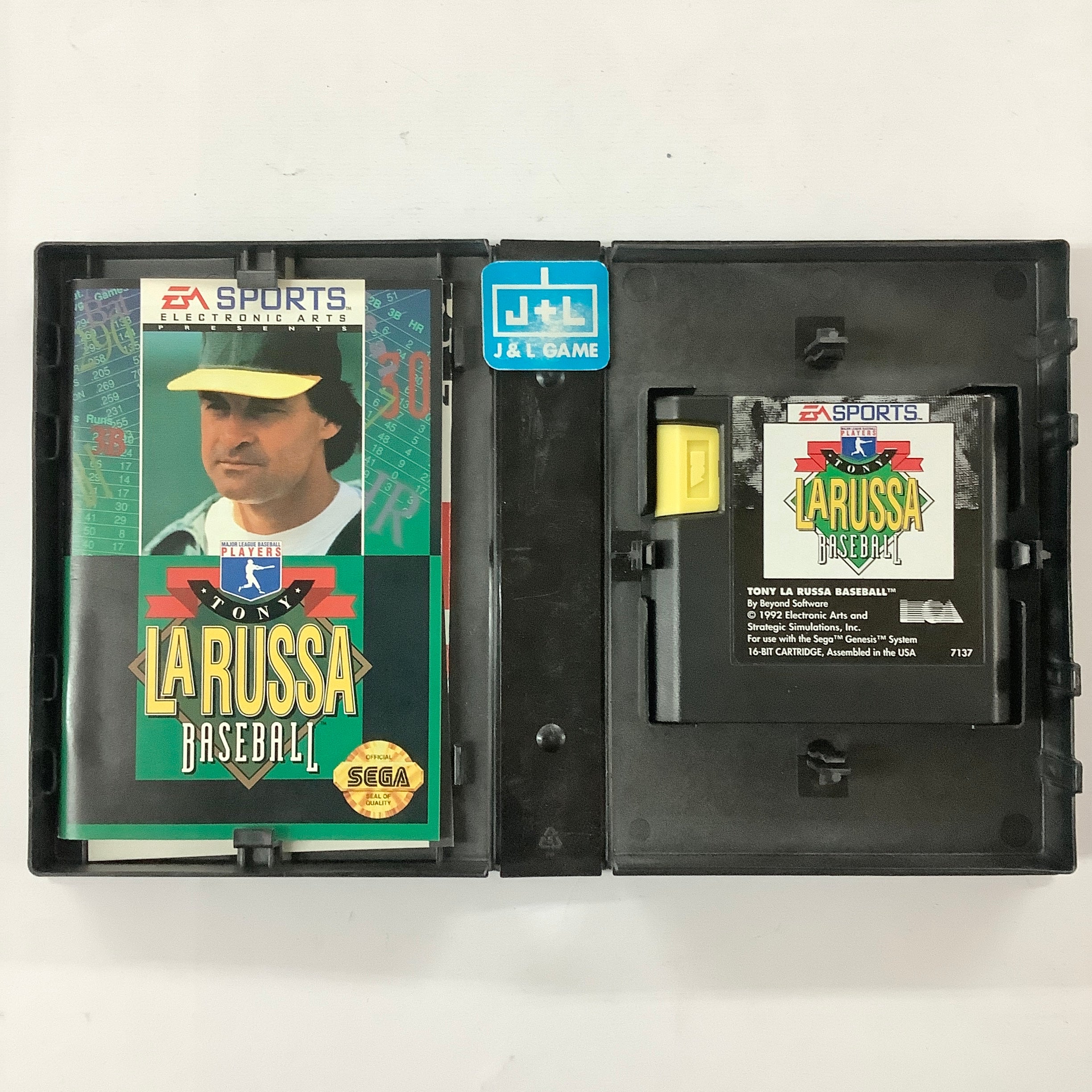 Tony La Russa Baseball - (SG) SEGA Genesis [Pre-Owned] Video Games EA Sports   
