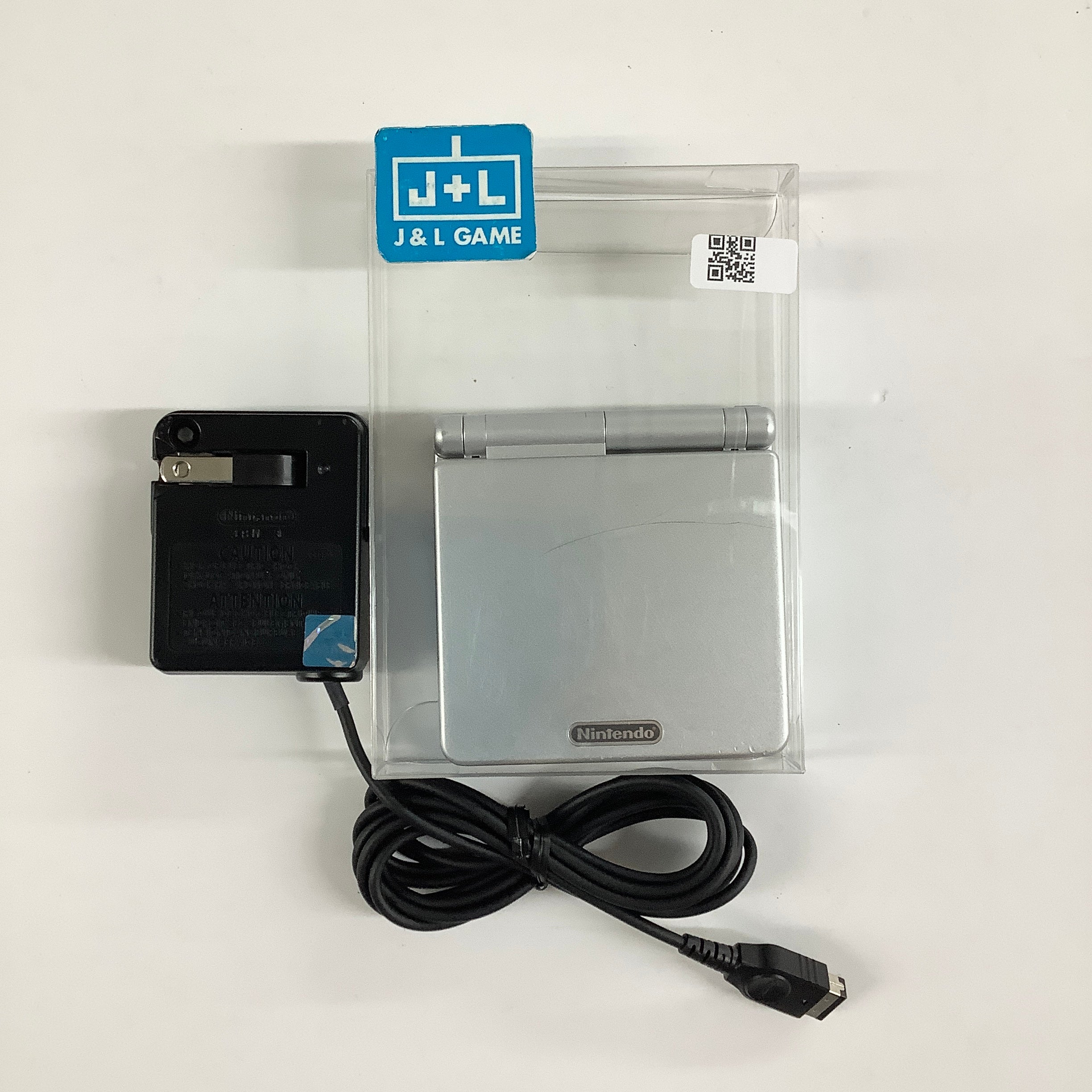 Nintendo Game Boy Advance SP Console AGS-001 (Silver) - (GBA) Game Boy Advance SP [Pre-Owned]