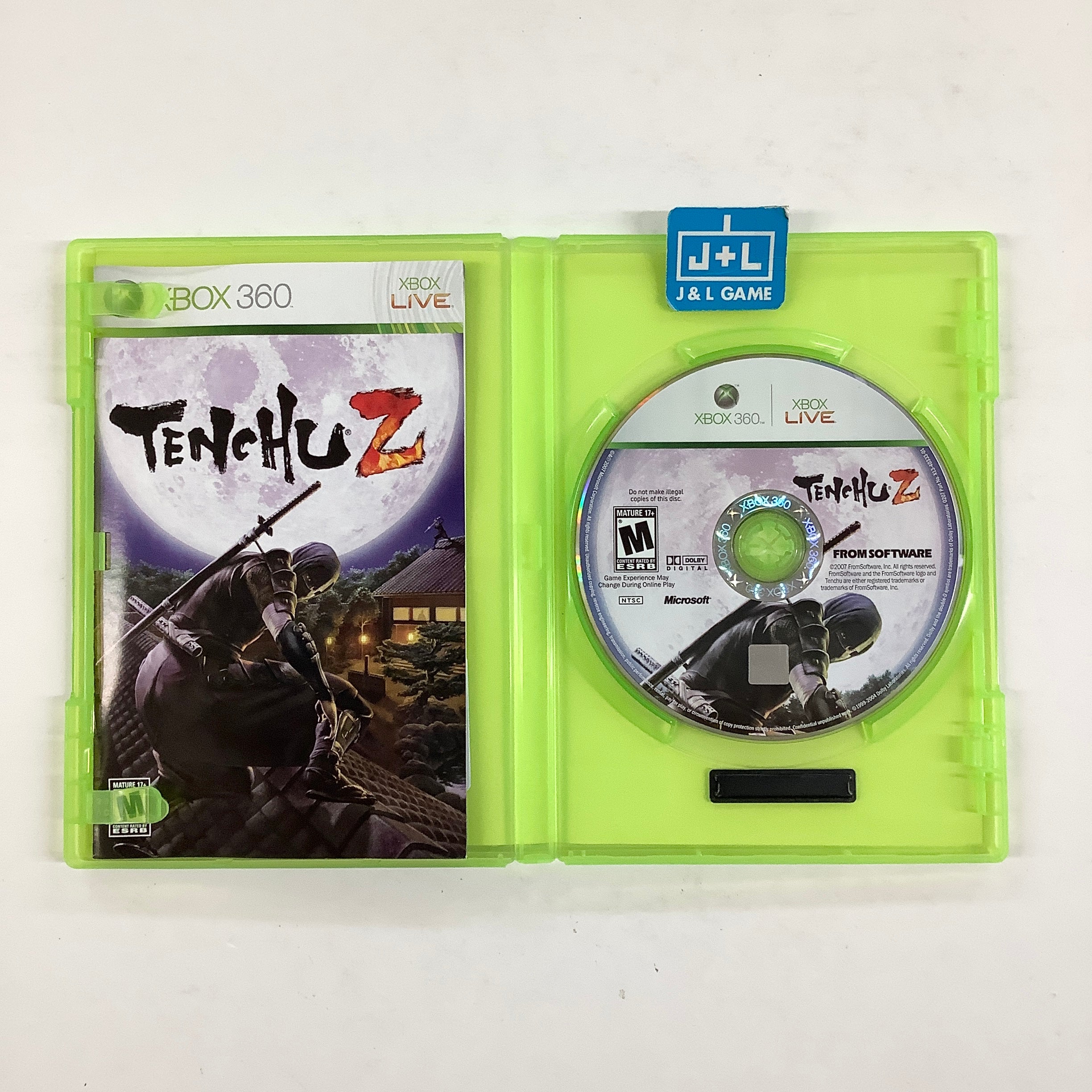 Tenchu Z - Xbox 360 [Pre-Owned] Video Games Microsoft Game Studios