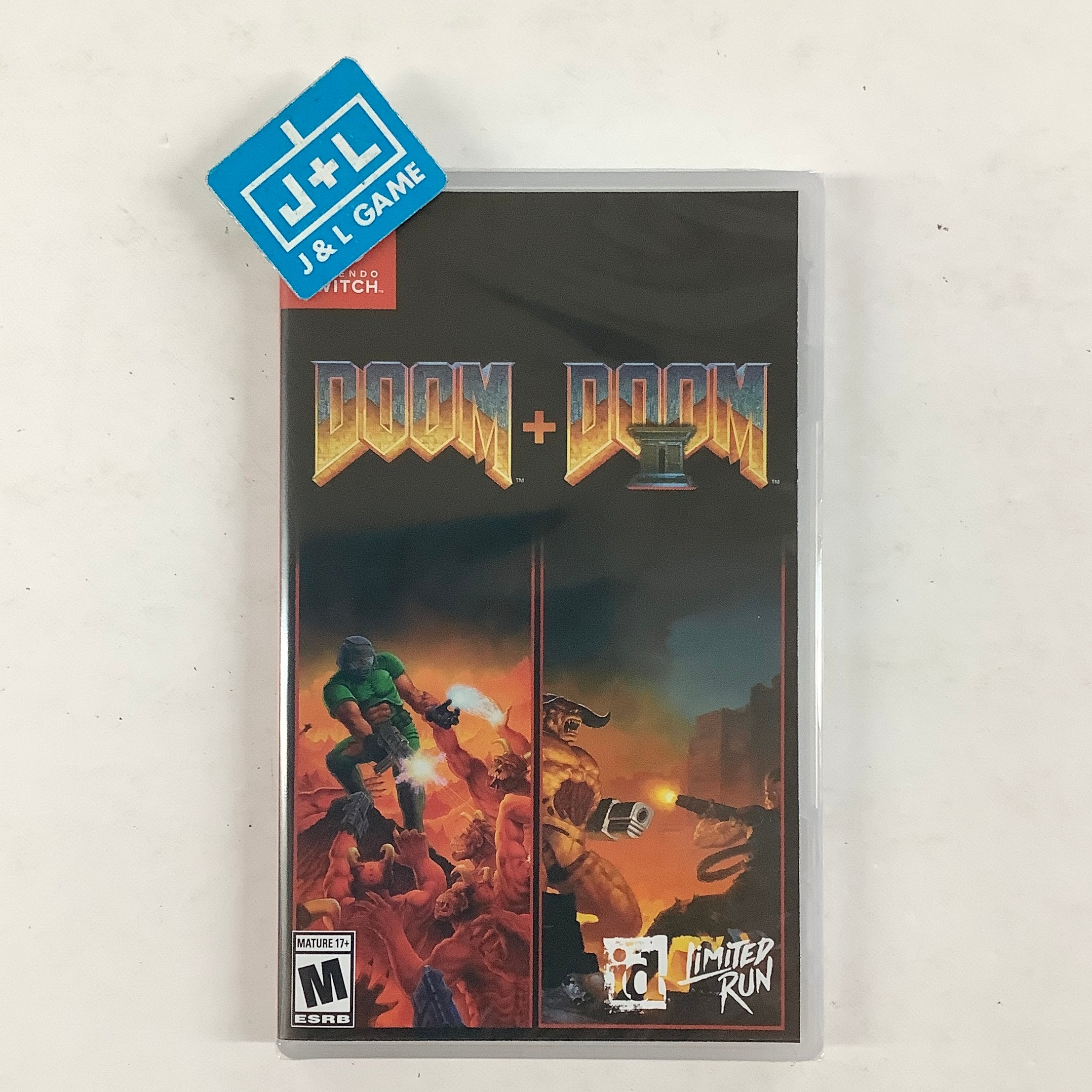 DOOM + DOOM II (Limited Run Games #283) - (NSW) Nintendo Switch