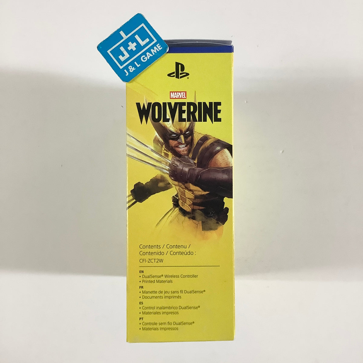 SONY PlayStation 5 DualSense Wireless Controller (Marvel's Wolverine Battle Yellow Limited Edition) - (PS5) PlayStation 5