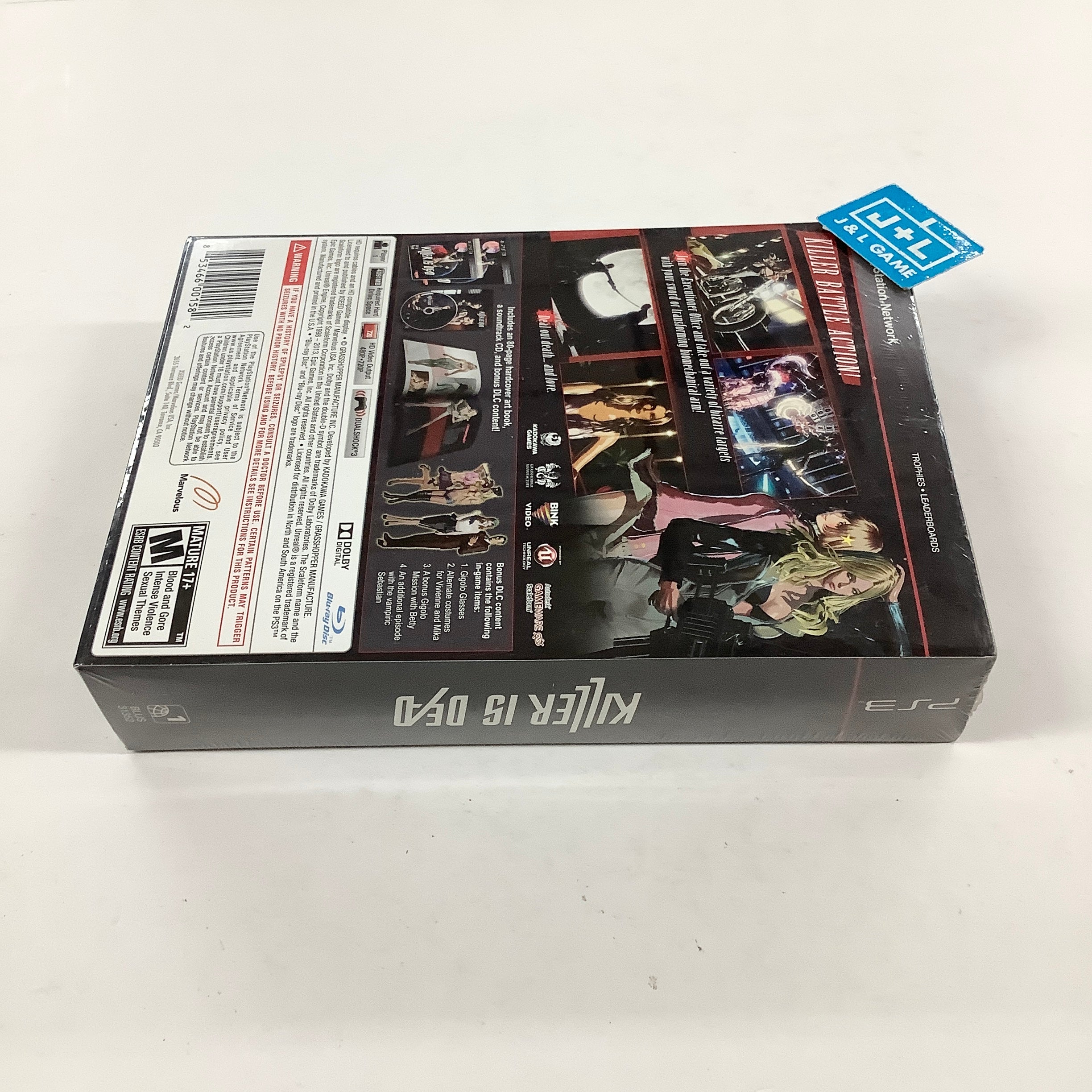 Killer Is Dead (Limited Edition) - (PS3) PlayStation 3 Video Games XSEED Games