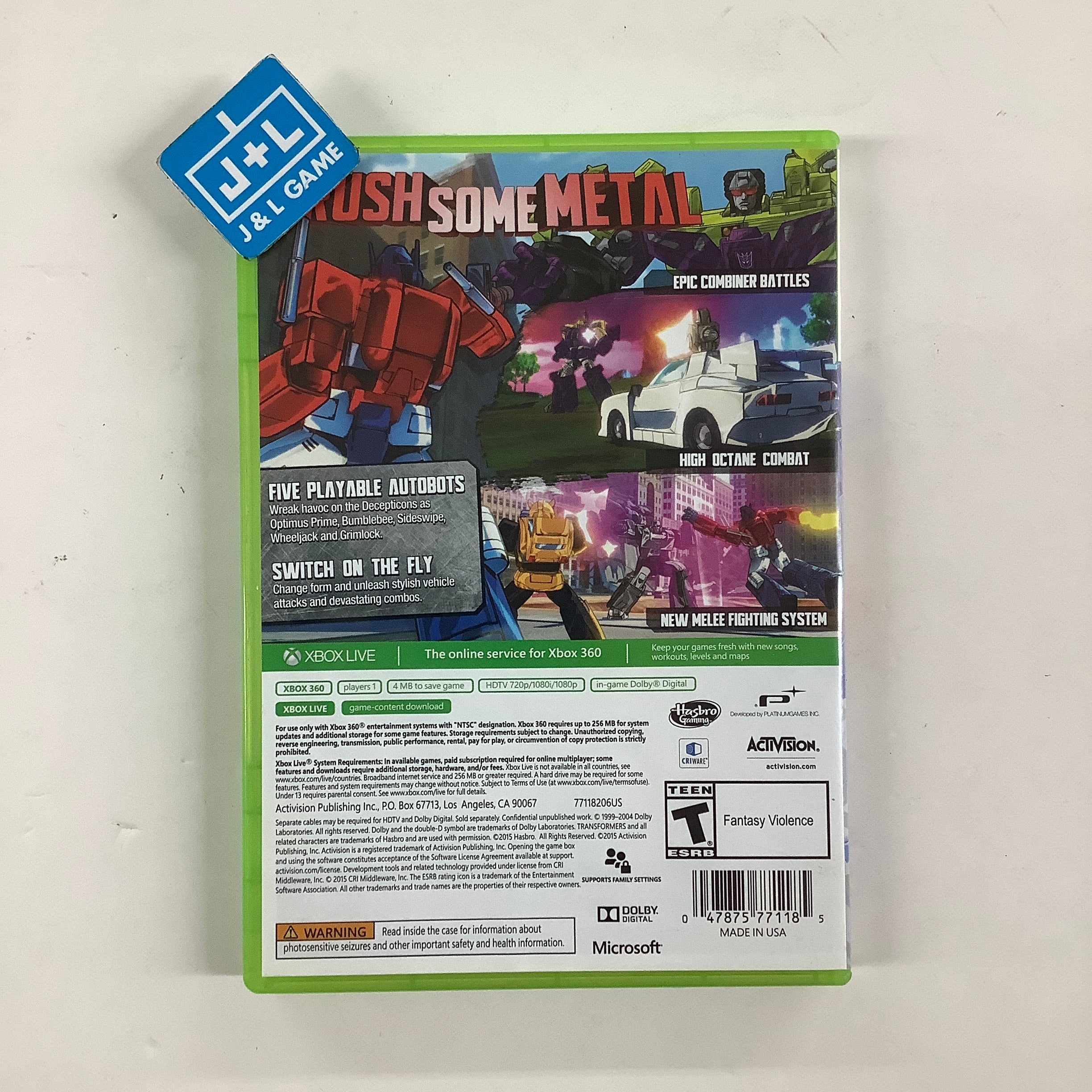 Transformers: Devastation - Xbox 360 [Pre-Owned] Video Games Activision