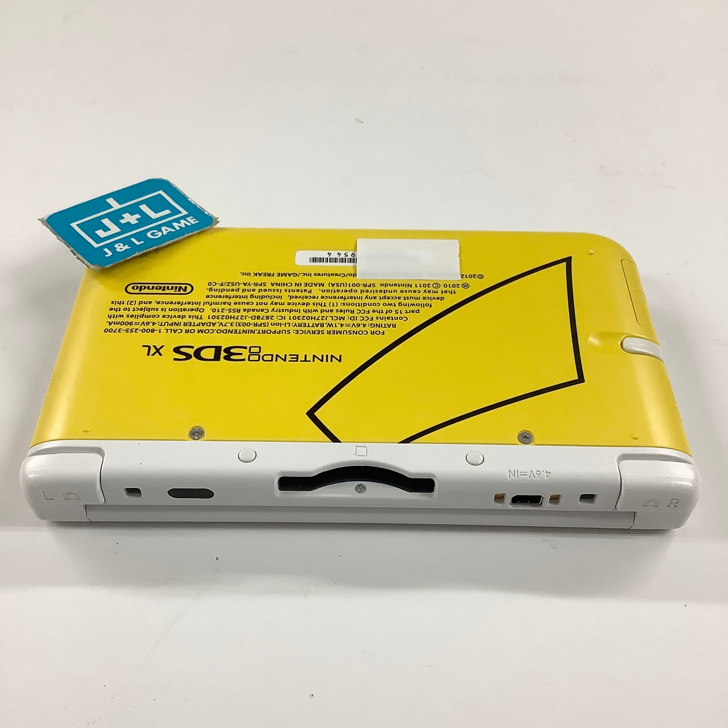 Nintendo 3DS XL Console (Yellow Pikachu Edition) - Nintendo 3DS [Pre-Owned] Consoles Nintendo