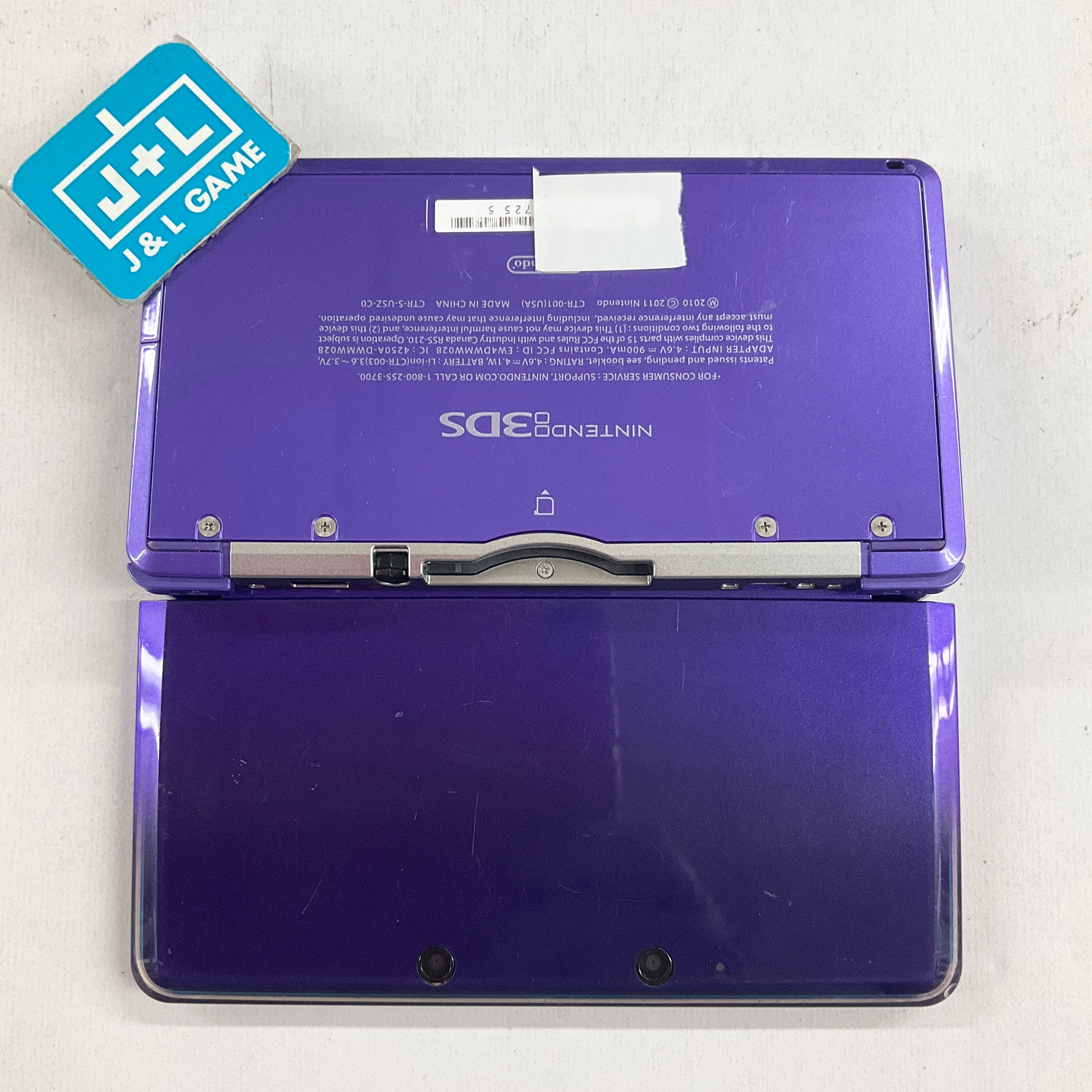 Nintendo 3DS Console (Midnight Purple) - Nintendo 3DS Consoles Nintendo