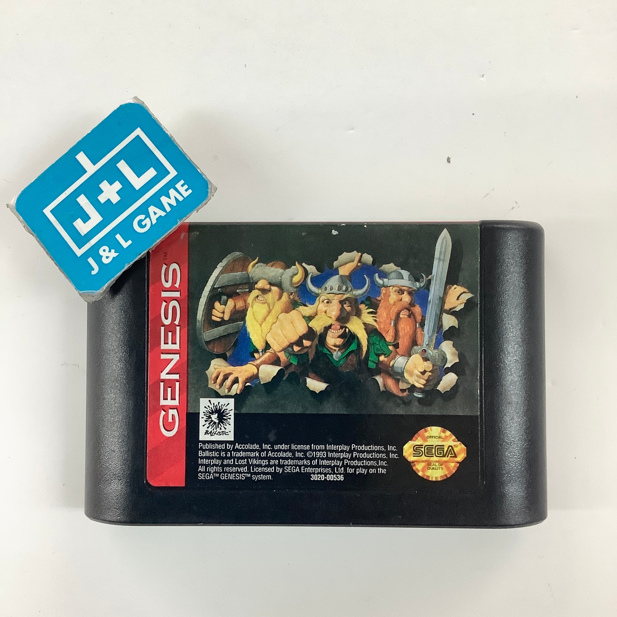 The Lost Vikings - SEGA Genesis [Pre-Owned] Video Games Ballistic