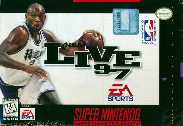 NBA Live 97 - (SNES) Super Nintendo [Pre-Owned] Video Games Electronic Arts   