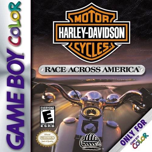 Harley-Davidson: Race Across America - (GBC) Game Boy Color [Pre-Owned]