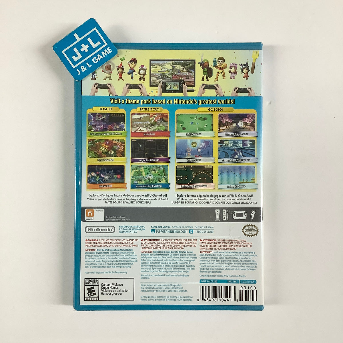 Nintendo Land (Nintendo Selects) - Nintendo Wii U Video Games Nintendo