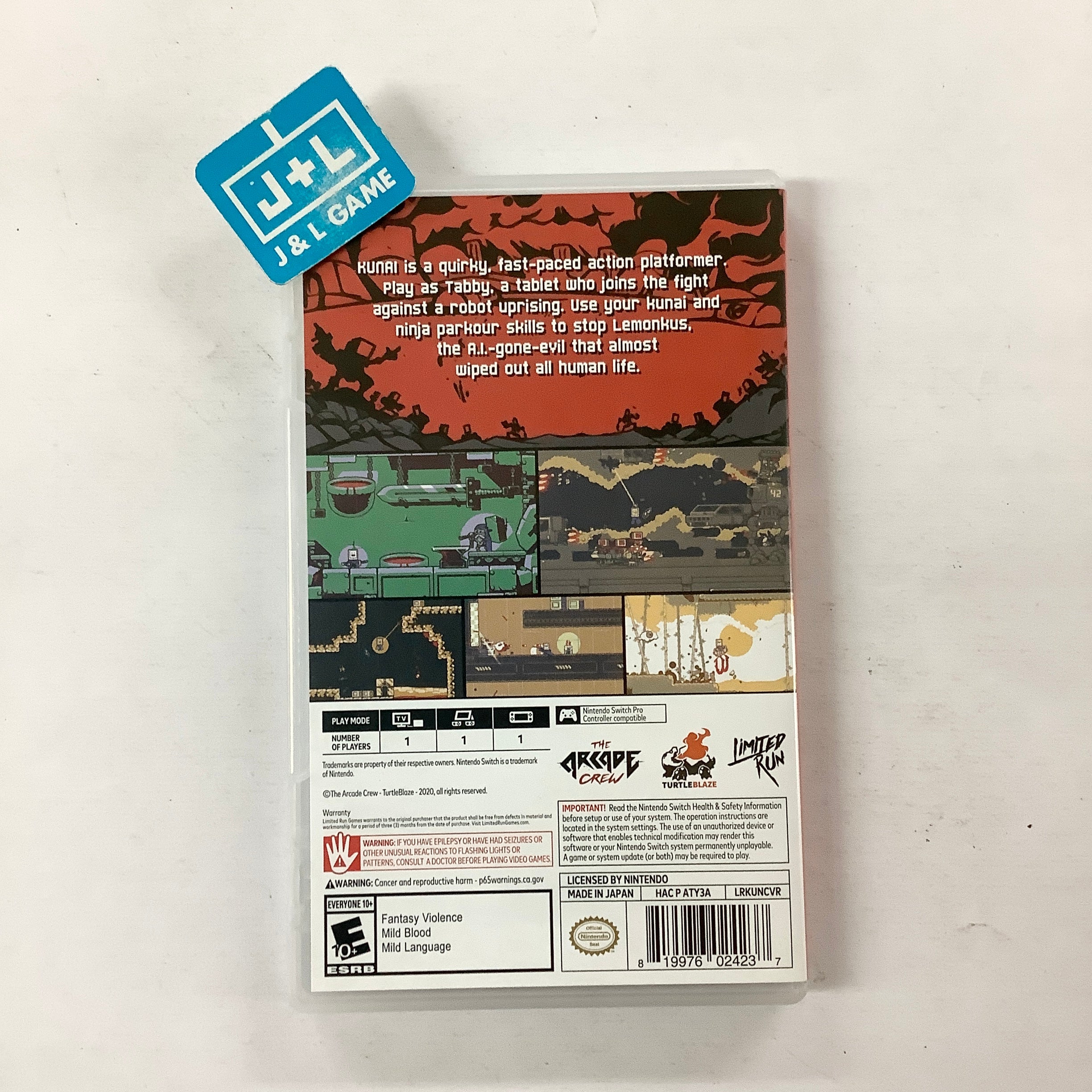 Kunai - (NSW) Nintendo Switch [Pre-Owned] | J&L Game