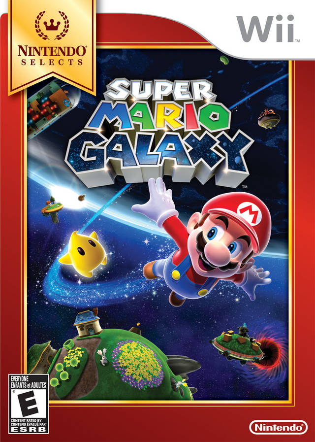 Super Mario Galaxy (Nintendo Selects) - Nintendo Wii [Pre-Owned] Video Games Nintendo   
