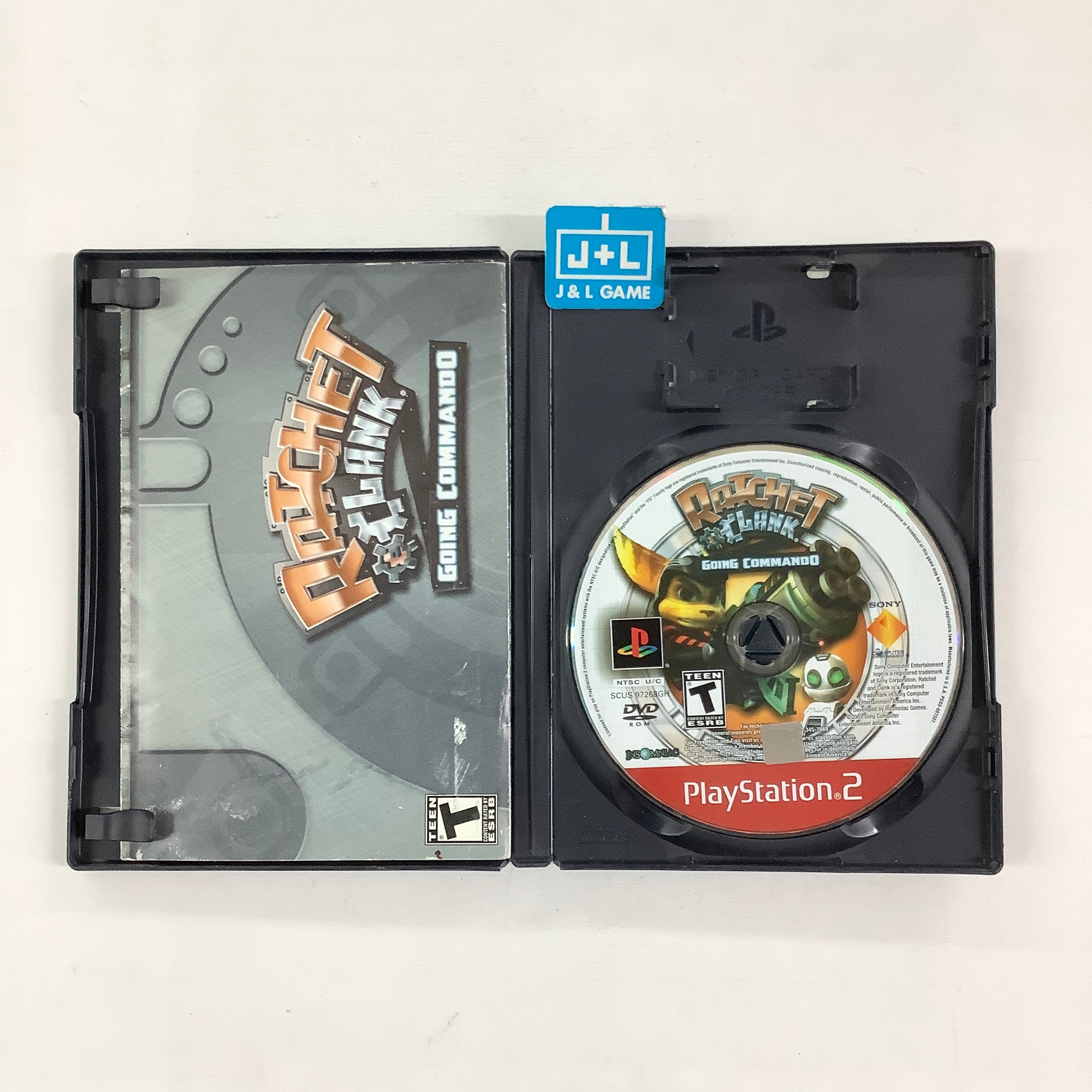Ratchet & Clank: Going Commando (Greatest Hits) - (PS2) PlayStation 2 [Pre-Owned] Video Games SCEA
