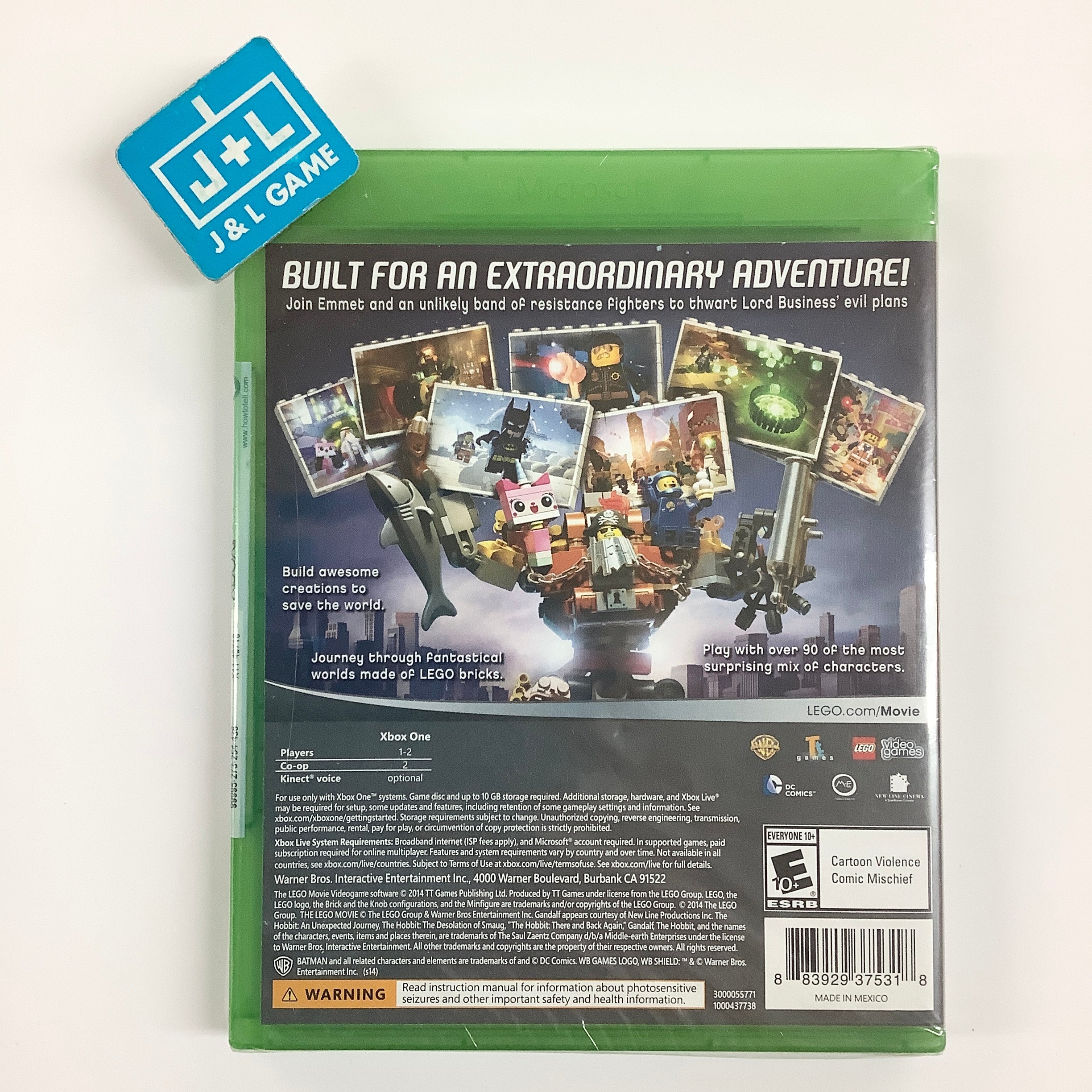 LEGO The LEGO Movie Videogame - (XB1) Xbox One Video Games Warner Bros. Interactive Entertainment