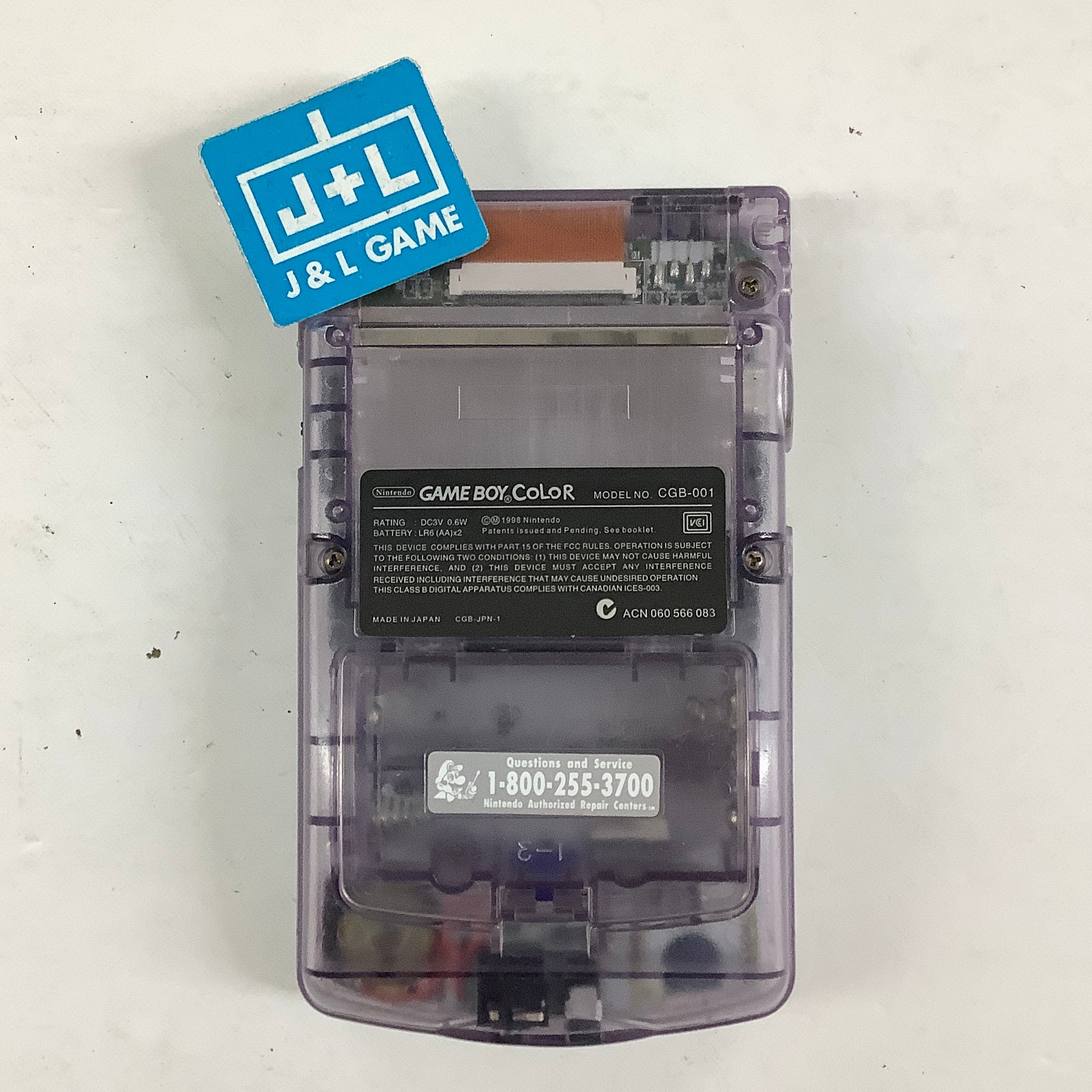 Nintendo Game Boy Color Console (Atomic Purple ) - (GBC) Game Boy Color [Pre-Owned] Consoles Nintendo