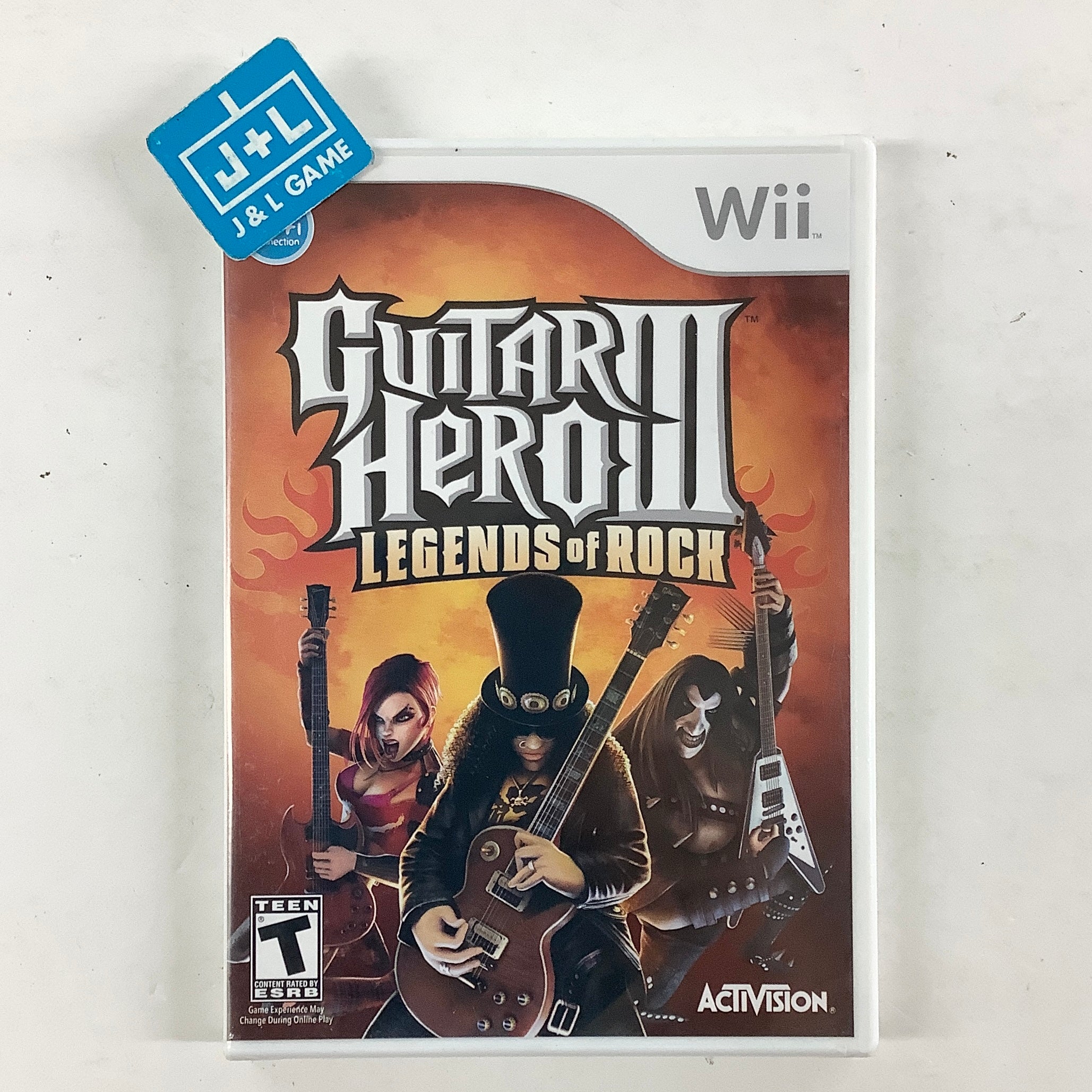 Guitar Hero III: Legends of Rock (Game Only) - Nintendo Wii Video Games ACTIVISION