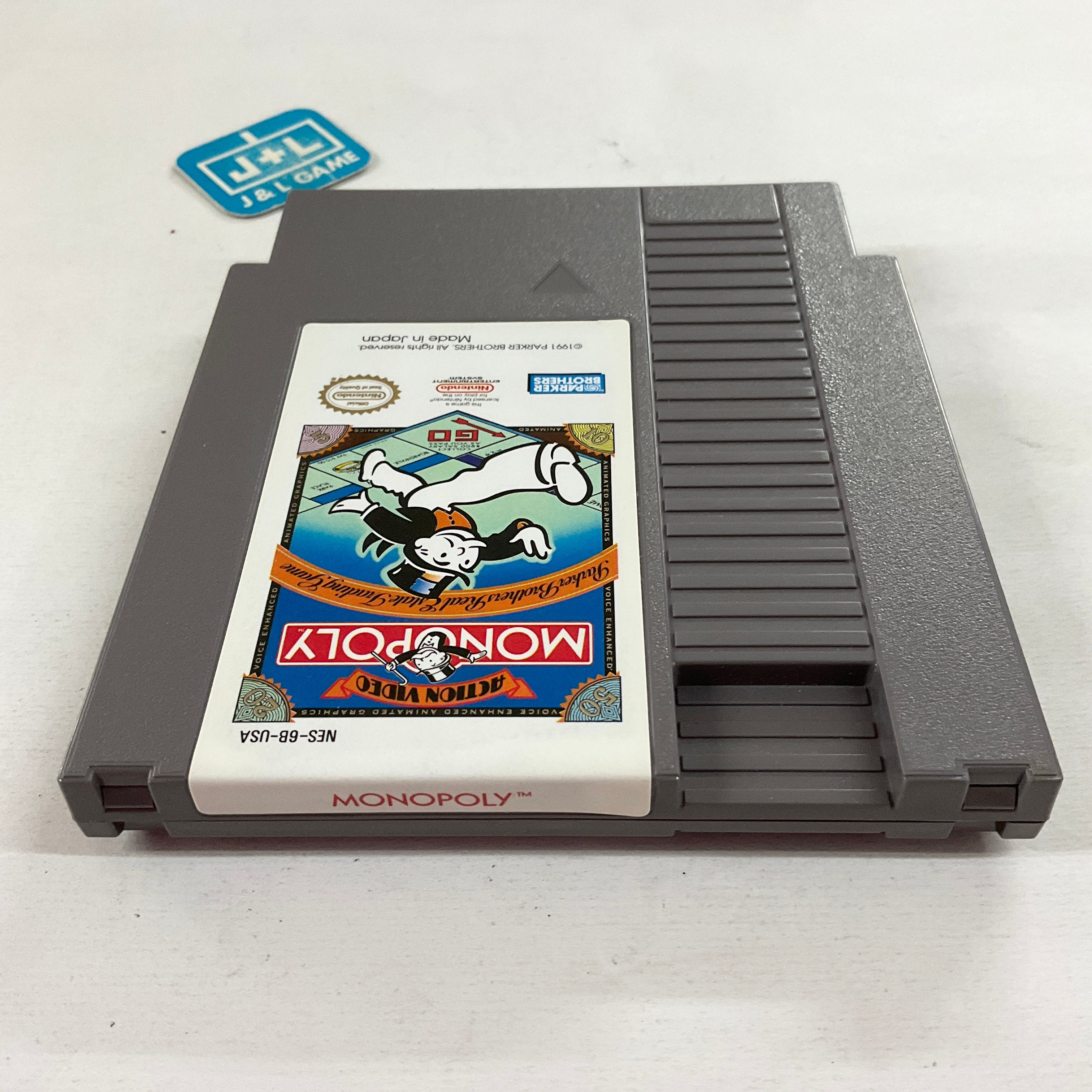 Monopoly - (NES) Nintendo Entertainment System [Pre-Owned] Video Games Parker Brothers   