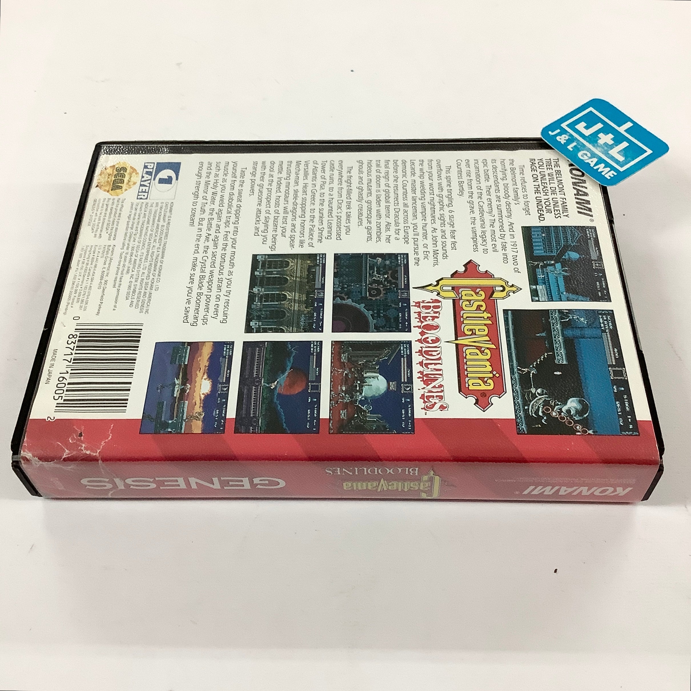 Castlevania: Bloodlines - (SG) SEGA Genesis [Pre-Owned