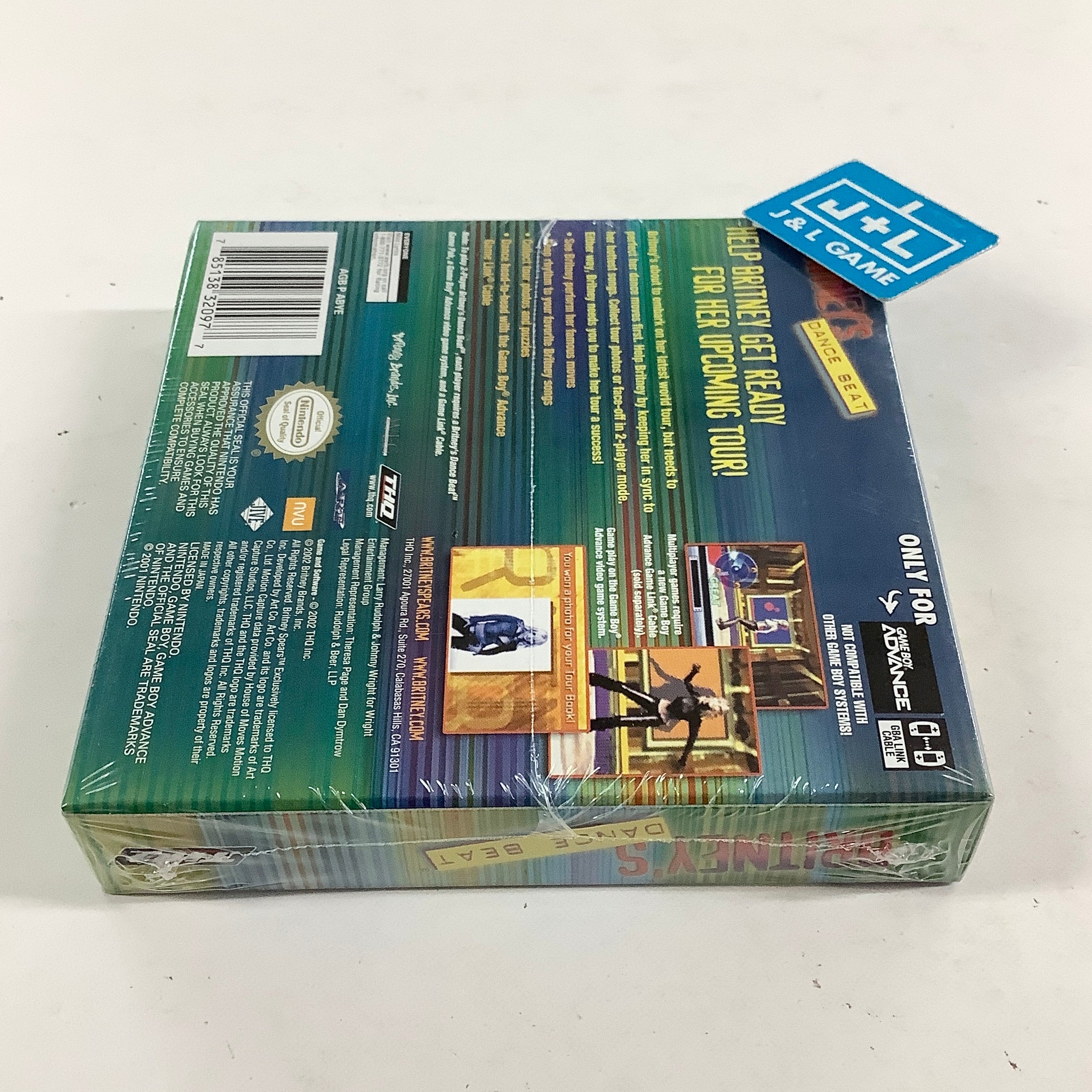 Britney's Dance Beat - (GBA) Game Boy Advance Video Games THQ