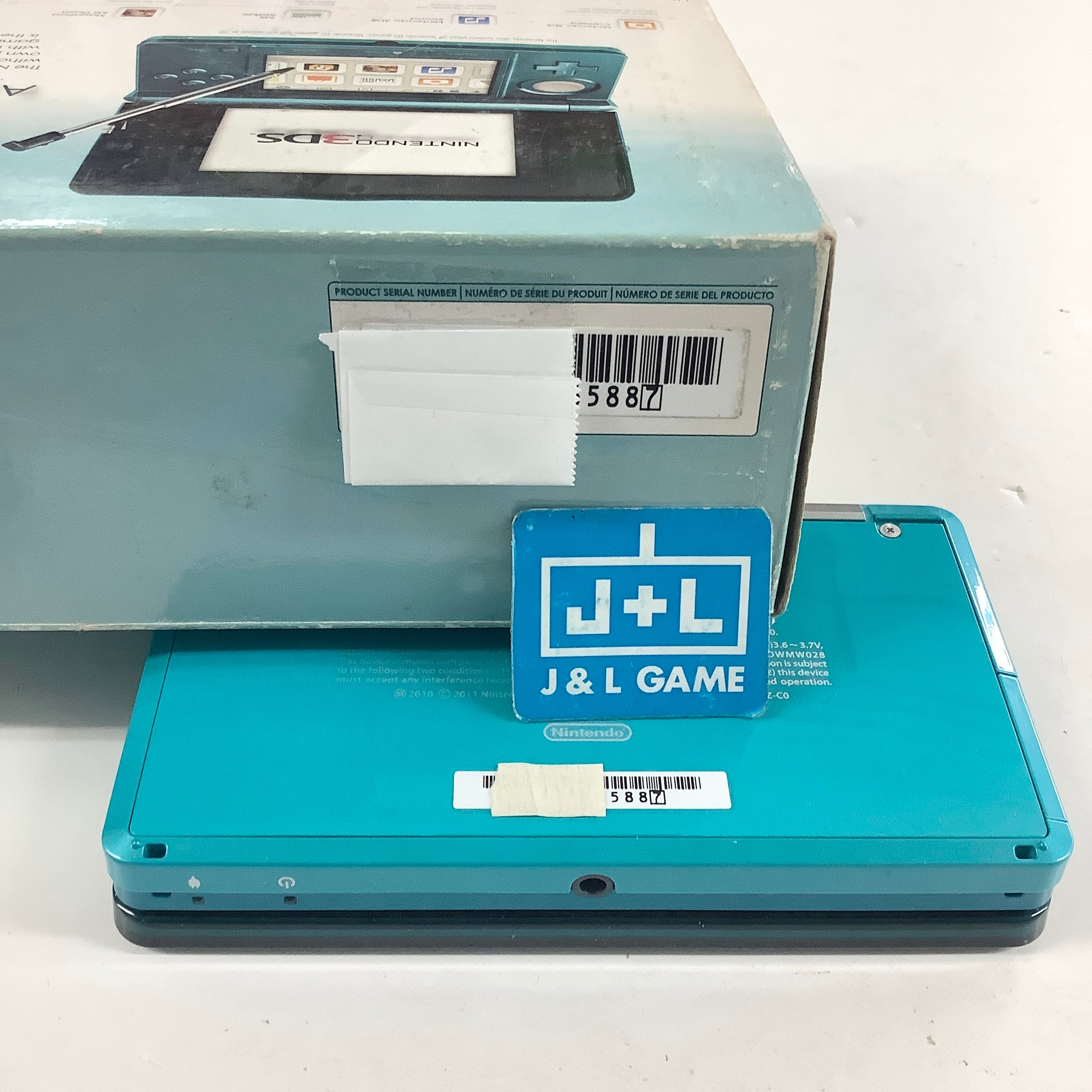 Nintendo 3DS Console (Aqua Blue) - Nintendo 3DS [Pre-Owned]