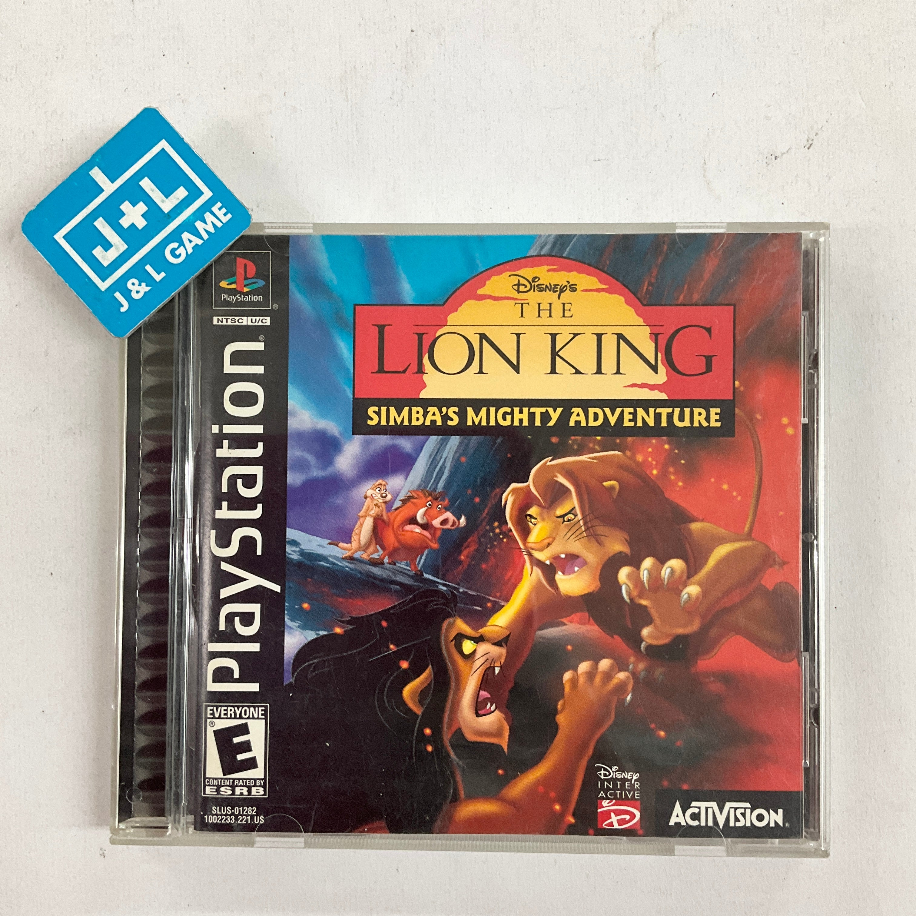 Disney's The Lion King: Simba's Mighty Adventure - (PS1