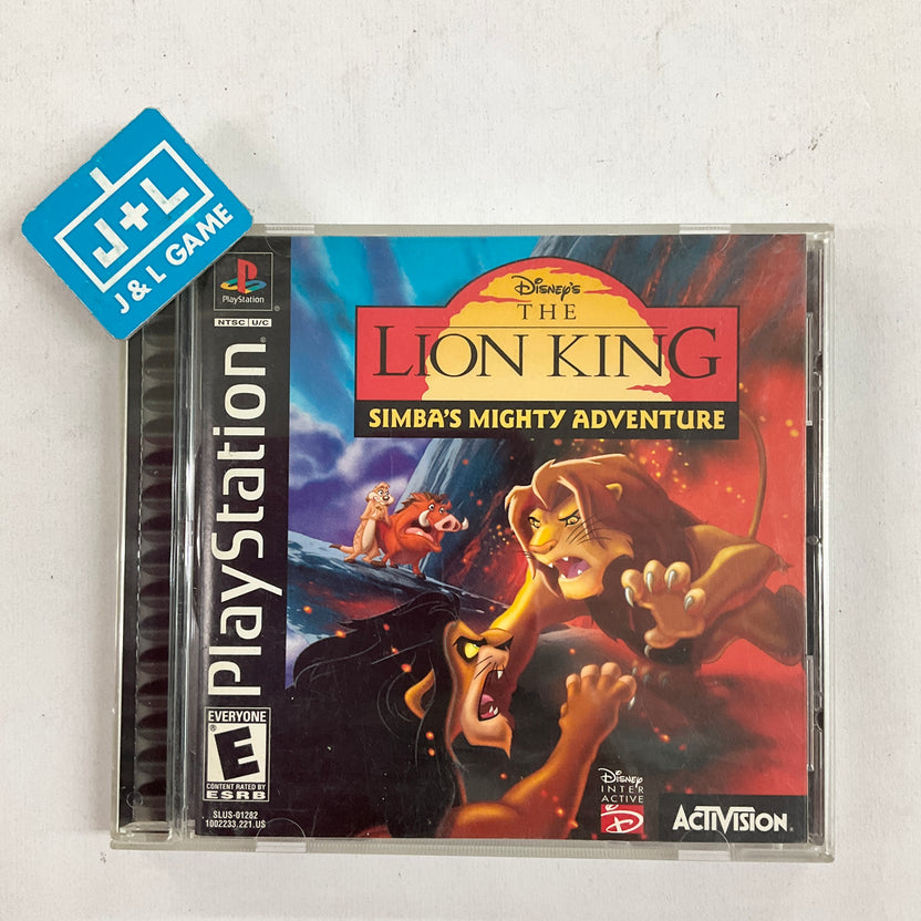 Disney's The Lion King: Simba's Mighty Adventure - (PS1) PlayStation 1 ...