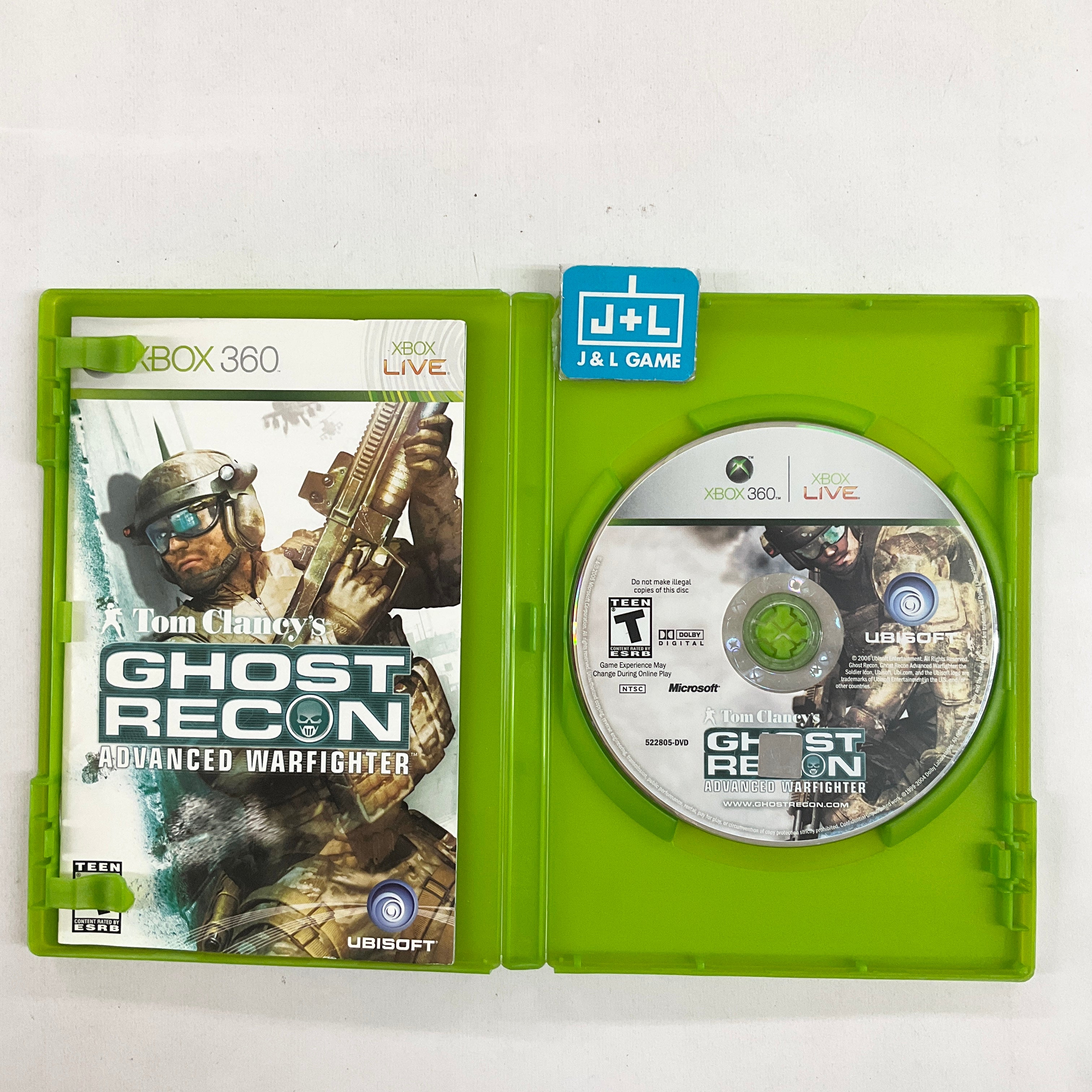 Tom Clancy's Ghost Recon Advanced Warfighter - Xbox 360 [Pre-Owned] Video Games Ubisoft
