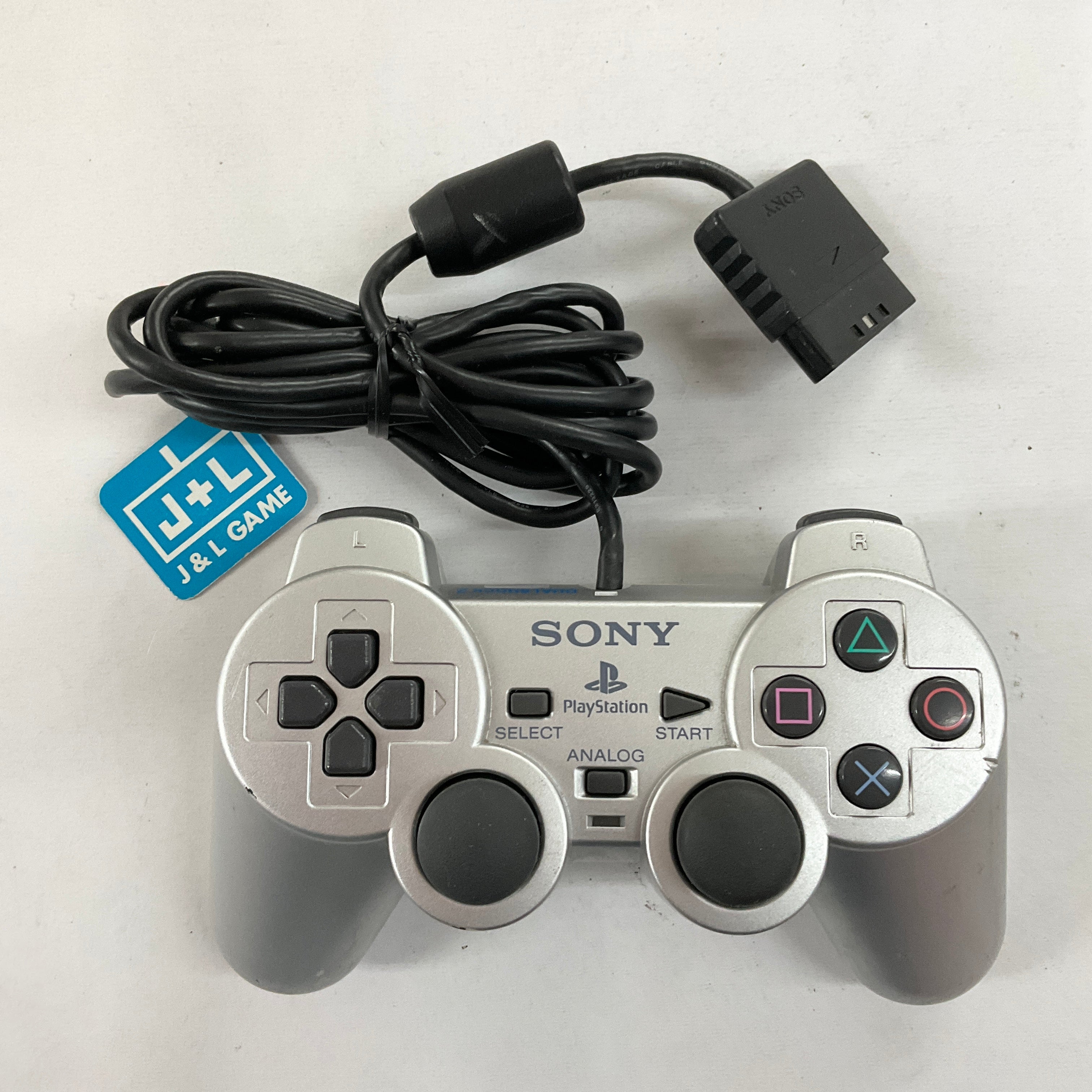 Sony DualShock 2 Controller (Silver) - (PS2) PlayStation 2 [Pre-Owned] Accessories Sony   