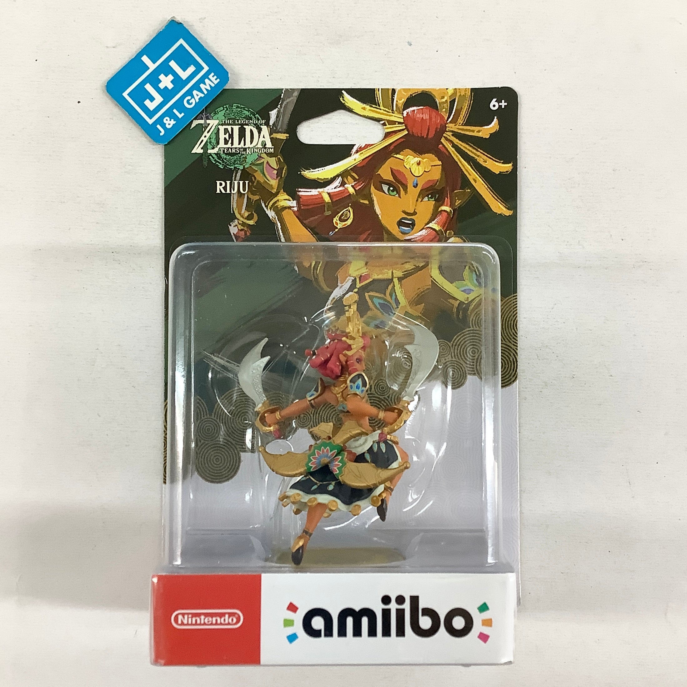 Riju (The Legend of Zelda: Tears of the Kingdom) - Nintendo Switch Amiibo Amiibo Nintendo