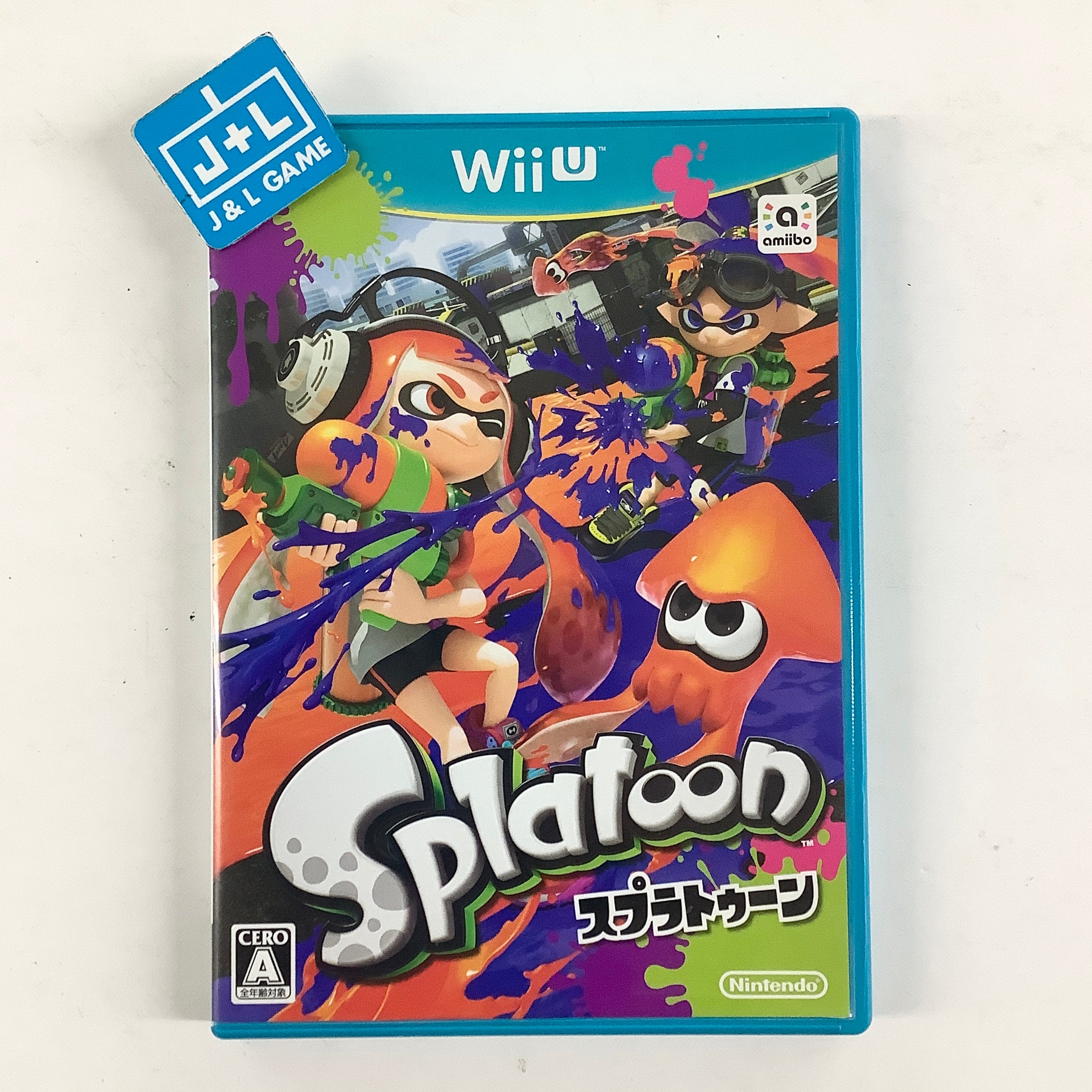 Splatoon - Nintendo Wii U [Pre-Owned] (Japanese) Video Games Nintendo