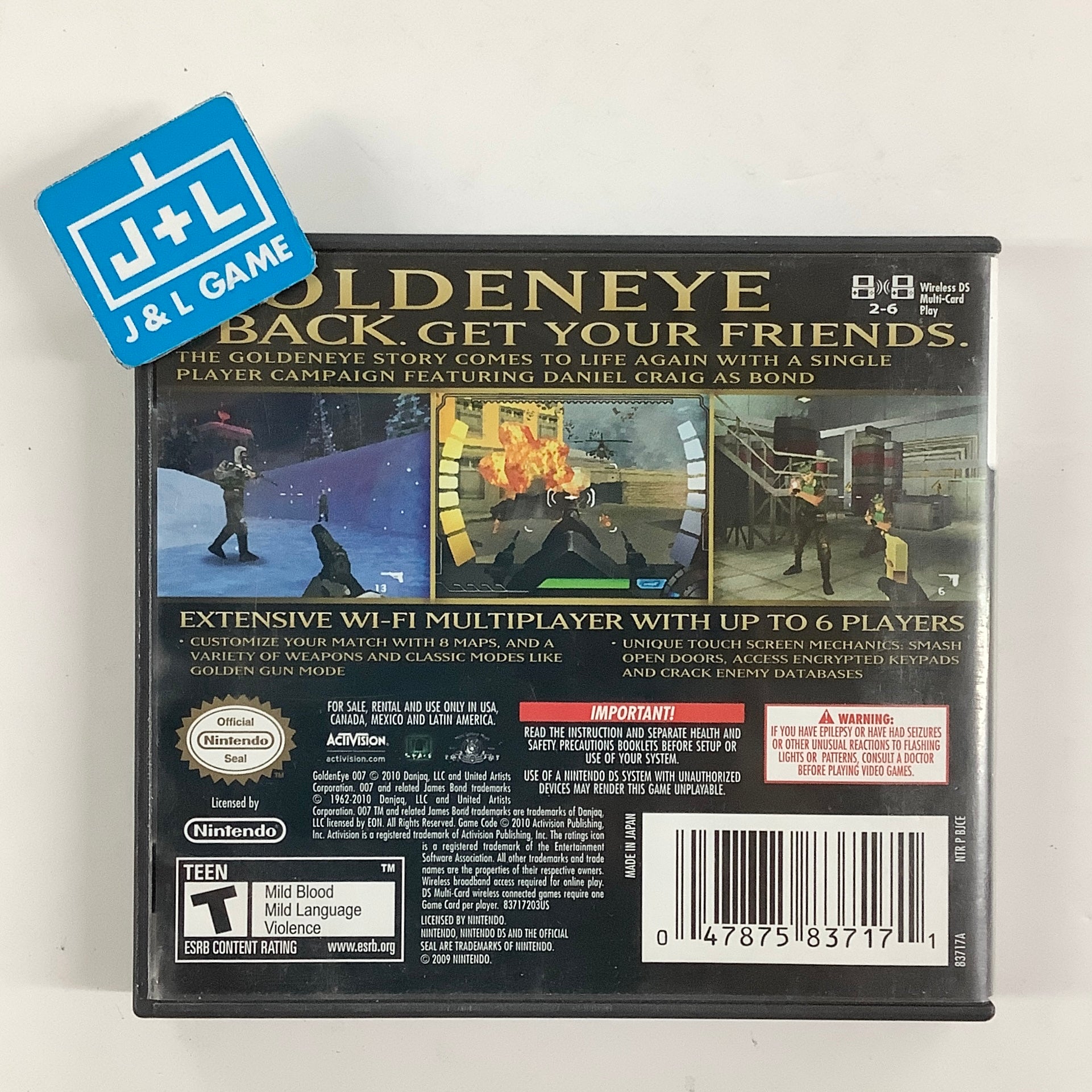 James Bond 007: GoldenEye - (NDS) Nintendo DS [Pre-Owned]