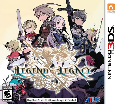 The Legend of Legacy (Launch Edition) - Nintendo 3DS [Pre-Owned] Video Games Atlus   