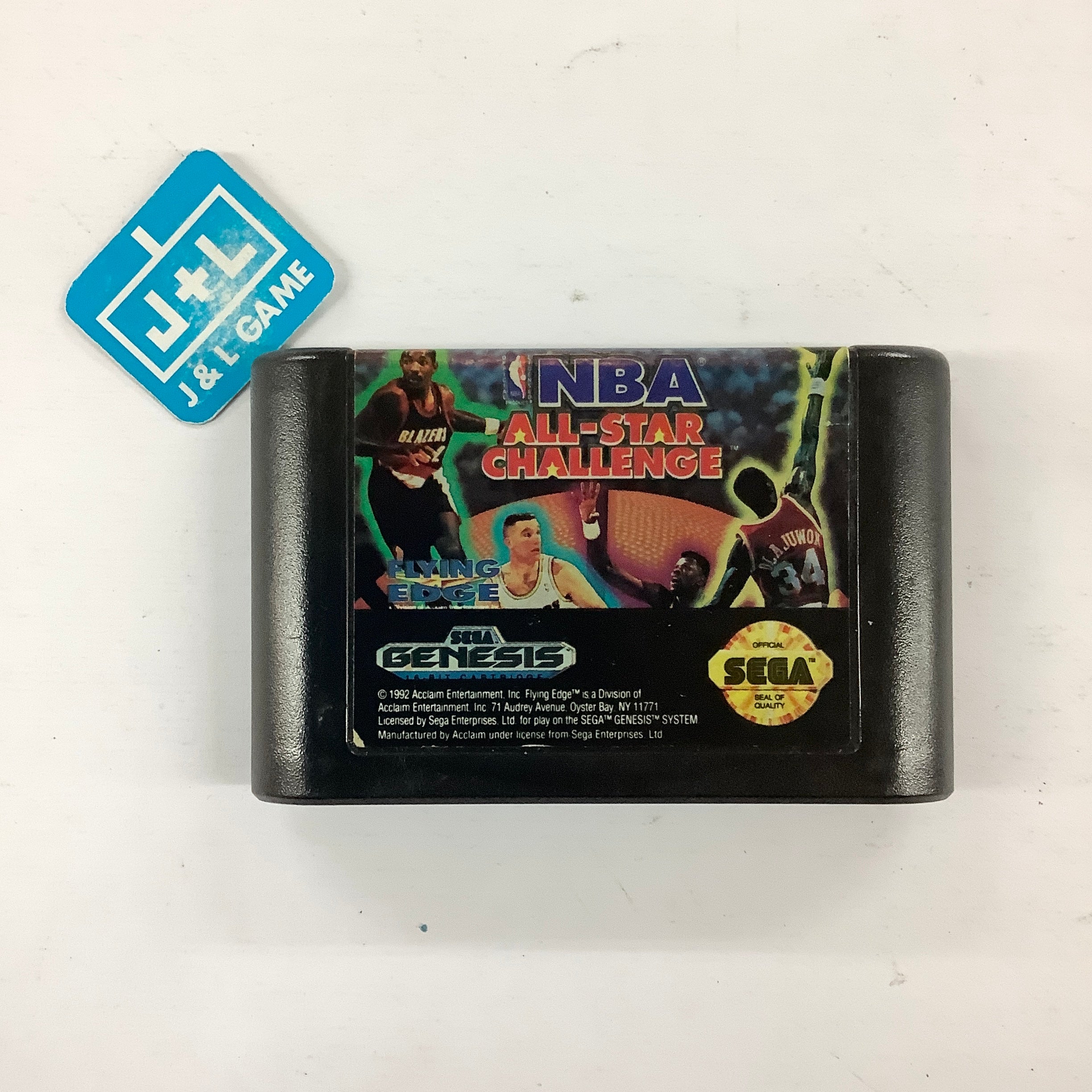 NBA All-Star Challenge - (SG) SEGA Genesis [Pre-Owned] Video Games Flying Edge   