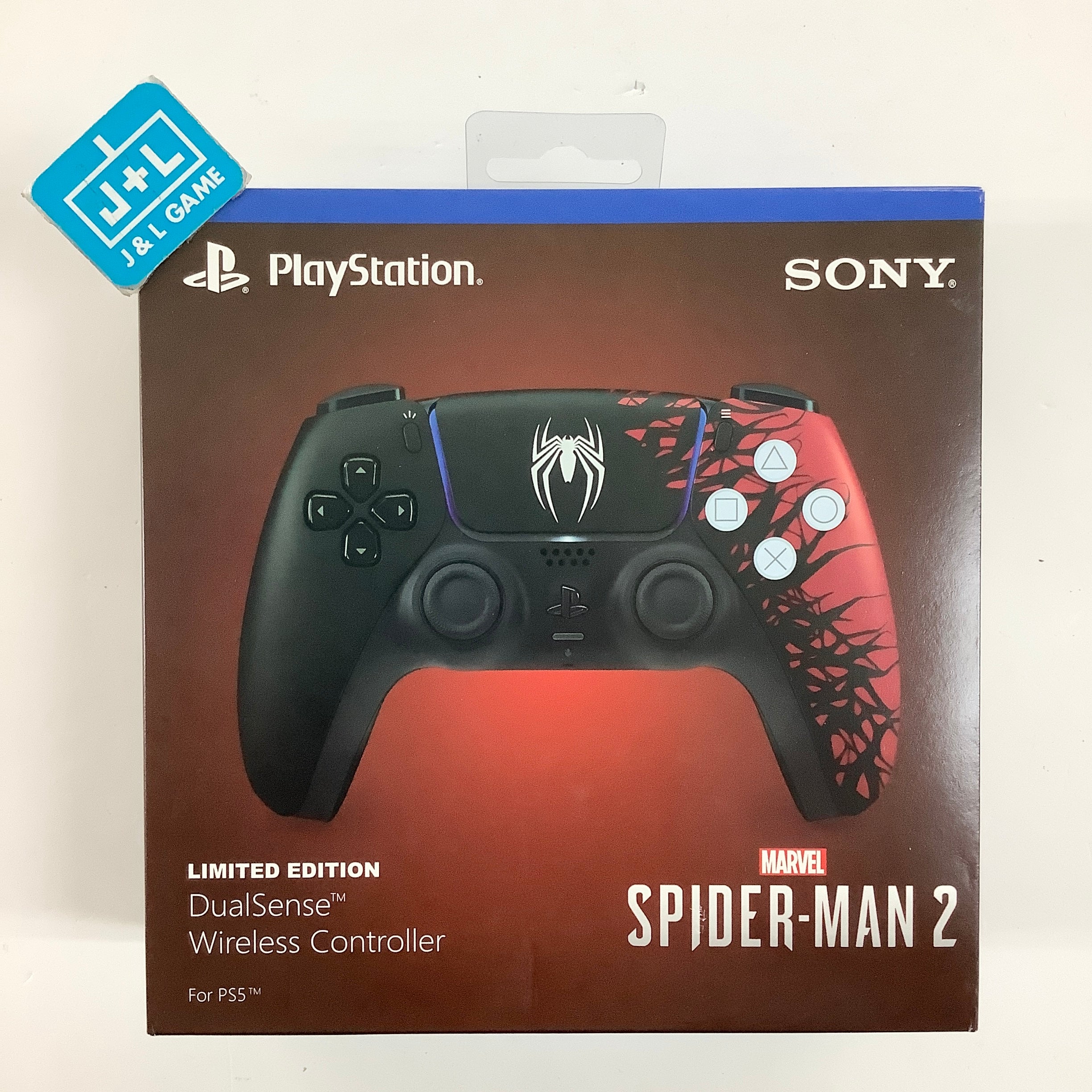 SONY PlayStation 5 DualSense Wireless Controller (Marvel's Spider-Man 2 Limited Edition) - (PS5) PlayStation 5 (European Import) ACCESSORIES PlayStation
