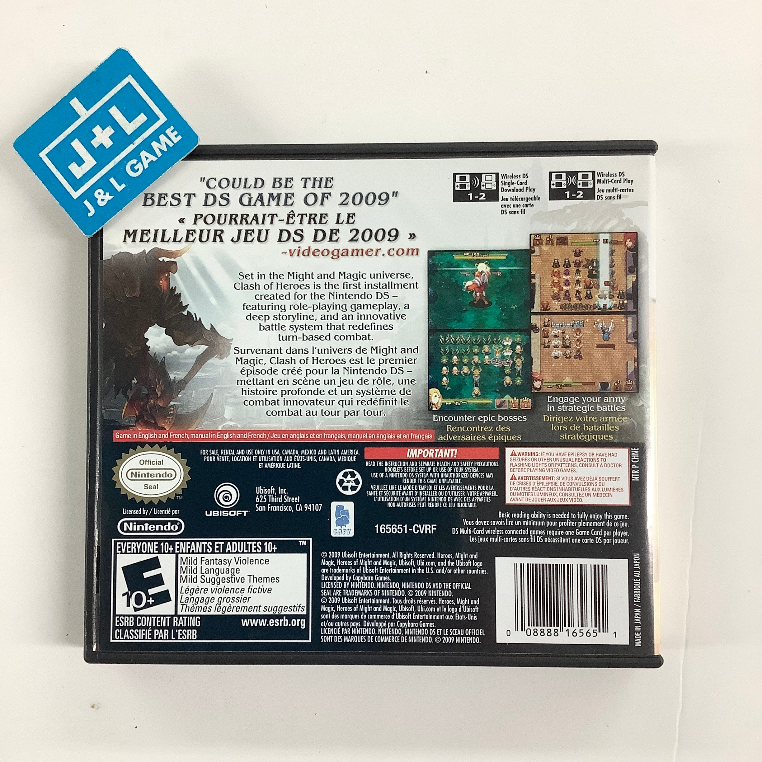 Might & Magic: Clash of Heroes - (NDS) Nintendo DS [Pre-Owned] Video Games Ubisoft
