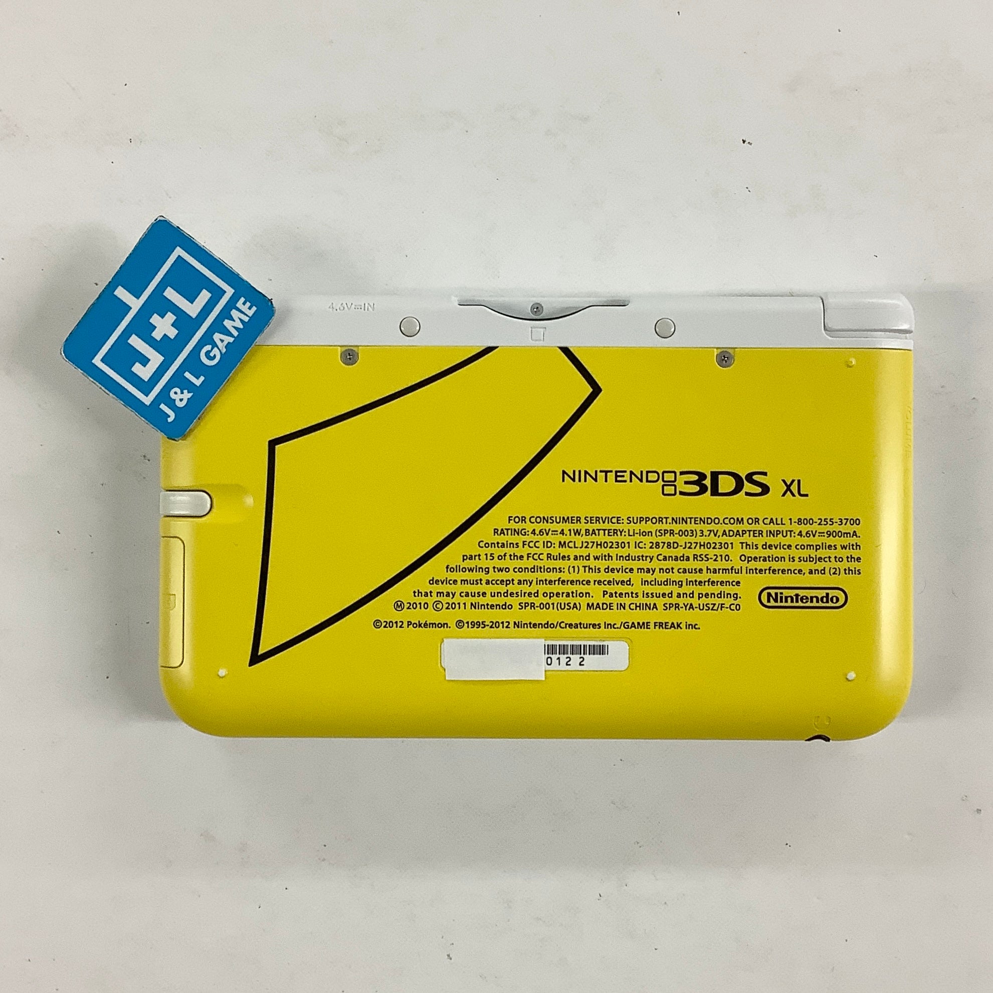 Nintendo 3DS XL Console (Yellow Pikachu Edition) - Nintendo 3DS [Pre-Owned] Consoles Nintendo