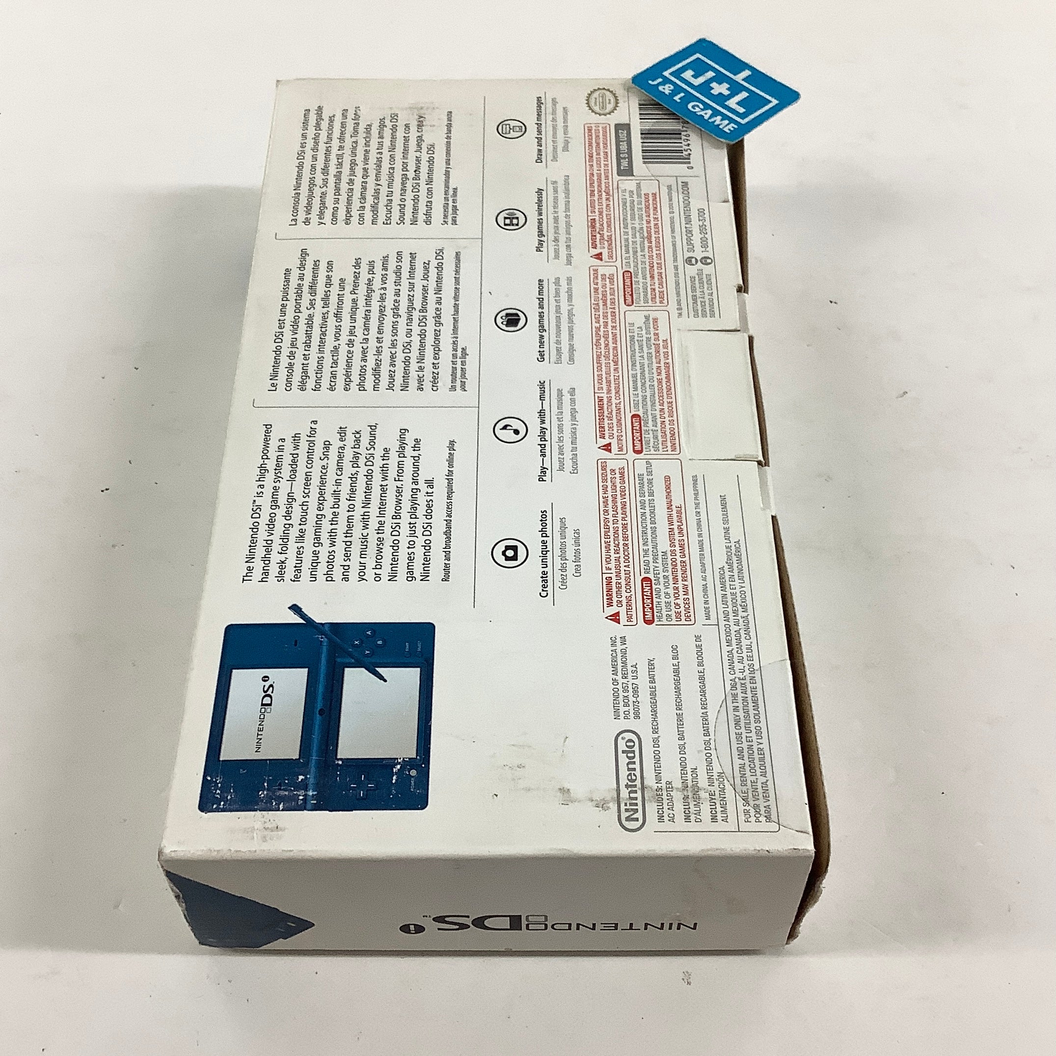 Nintendo DSi Console (Matte Blue) - (NDS) Nintendo DS (Pre-Owned) Consoles Nintendo