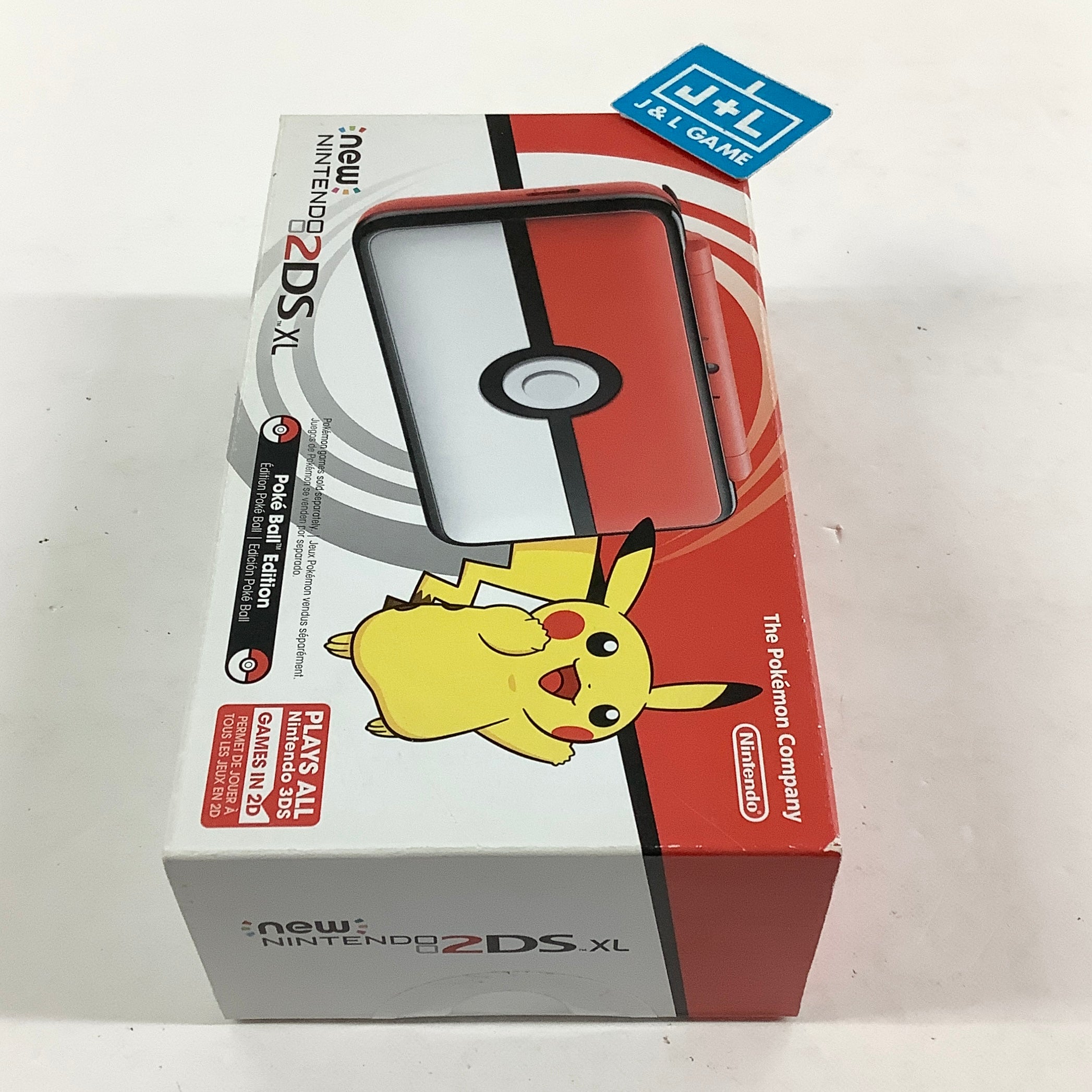 New Nintendo 2DS XL Console (Poke Ball Edition) - Nintendo 3DS Consoles Nintendo