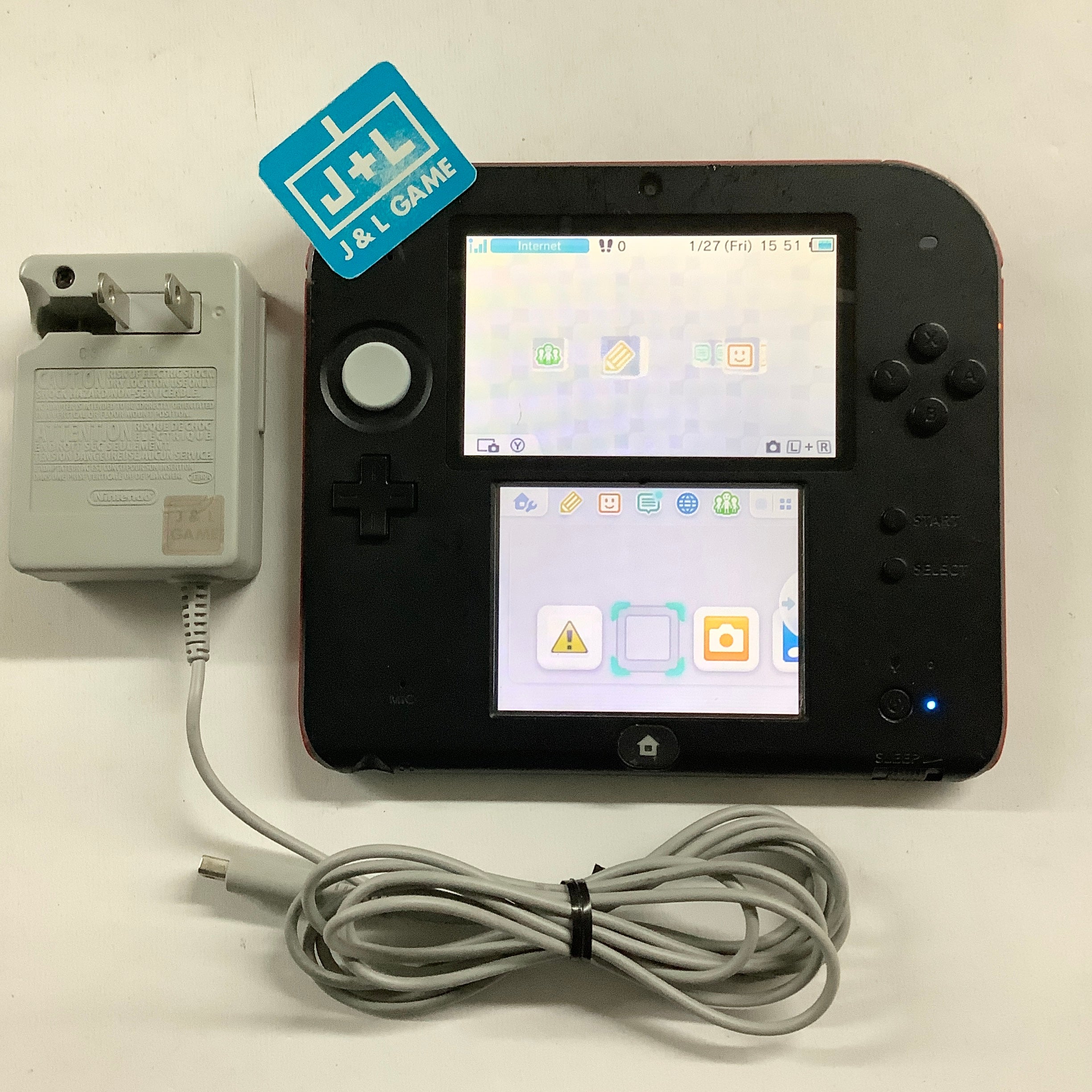 Nintendo 2DS Console (Crimson Red) - Nintendo 3DS [Pre-Owned] CONSOLE Nintendo