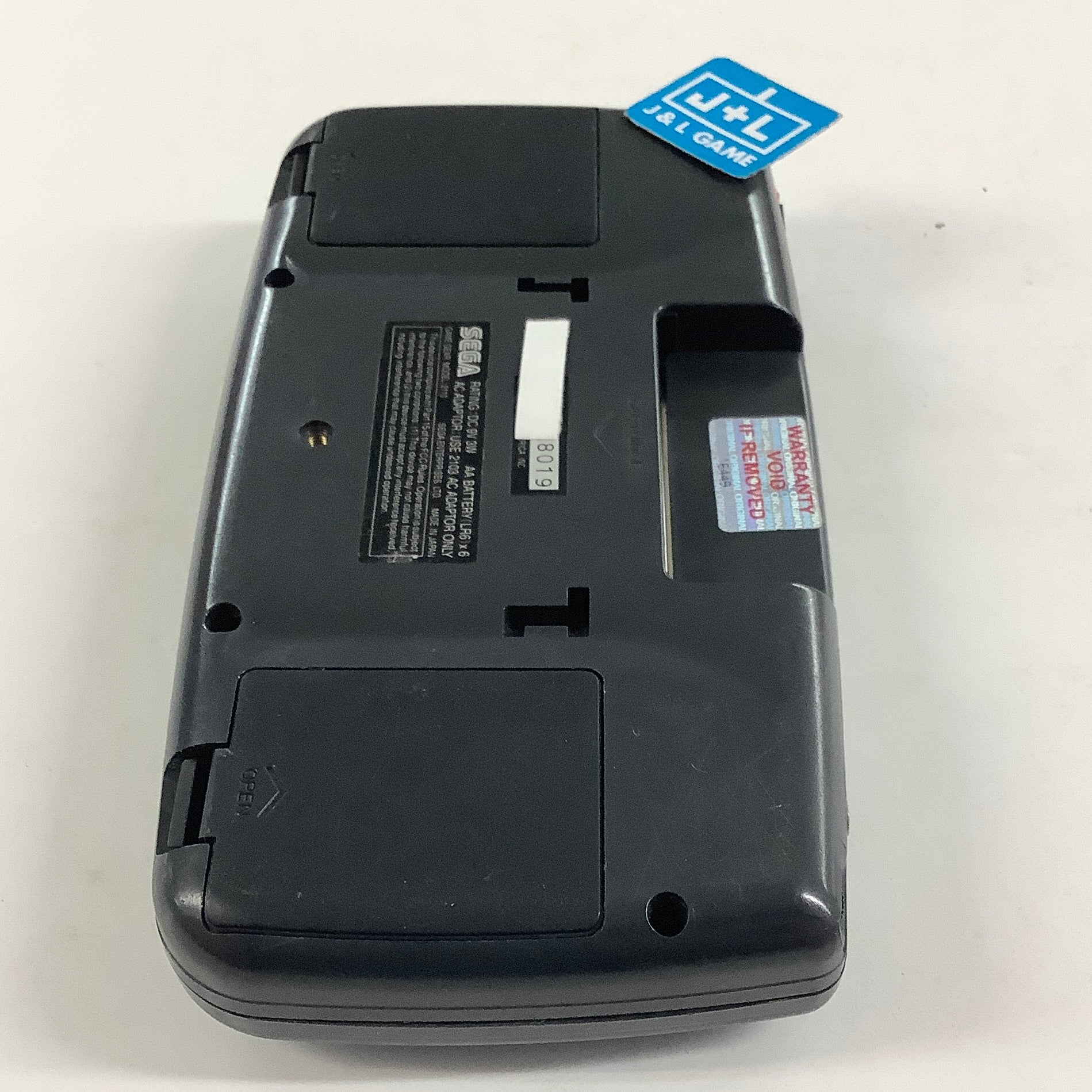 Sega Game Gear Portable Video Game System (Black) - (SGG) SEGA GameGear [Pre-Owned]